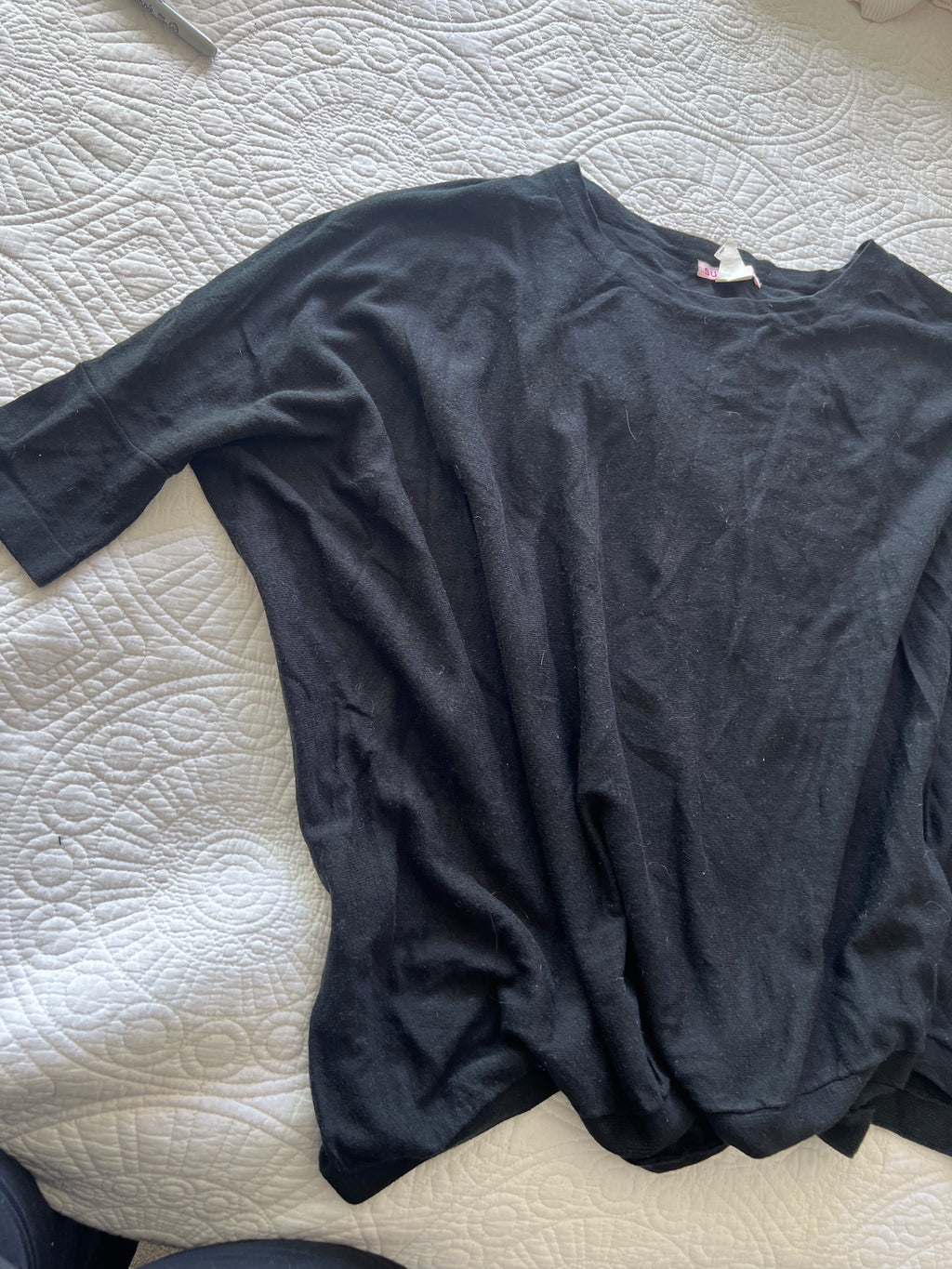 Supre oversized black top
