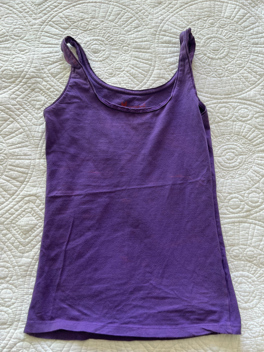 Purple vest top