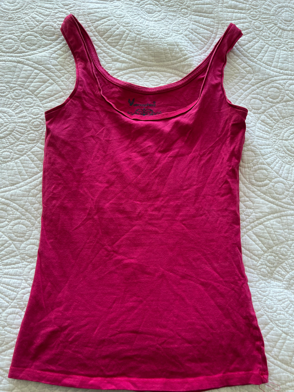 Pink vest top