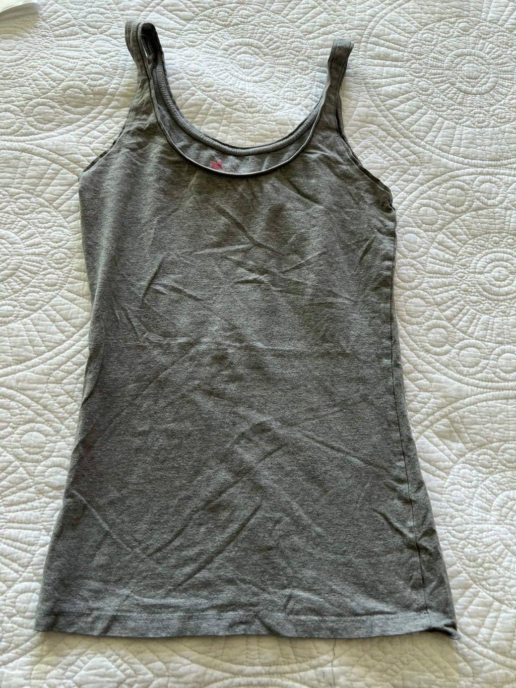 Grey vest top