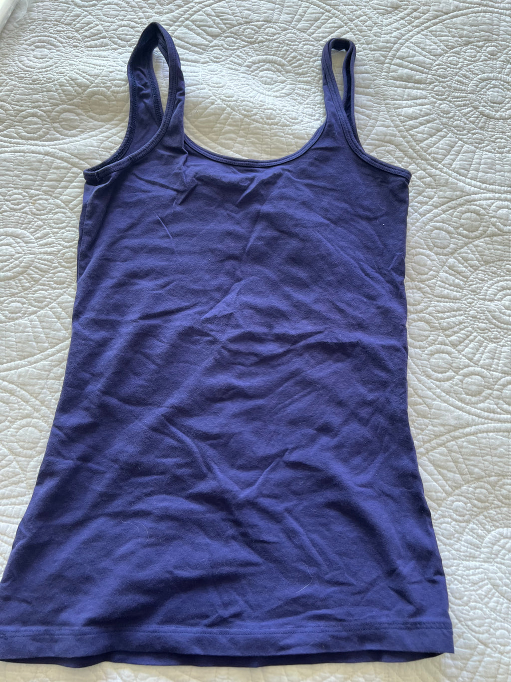 Purple vest top