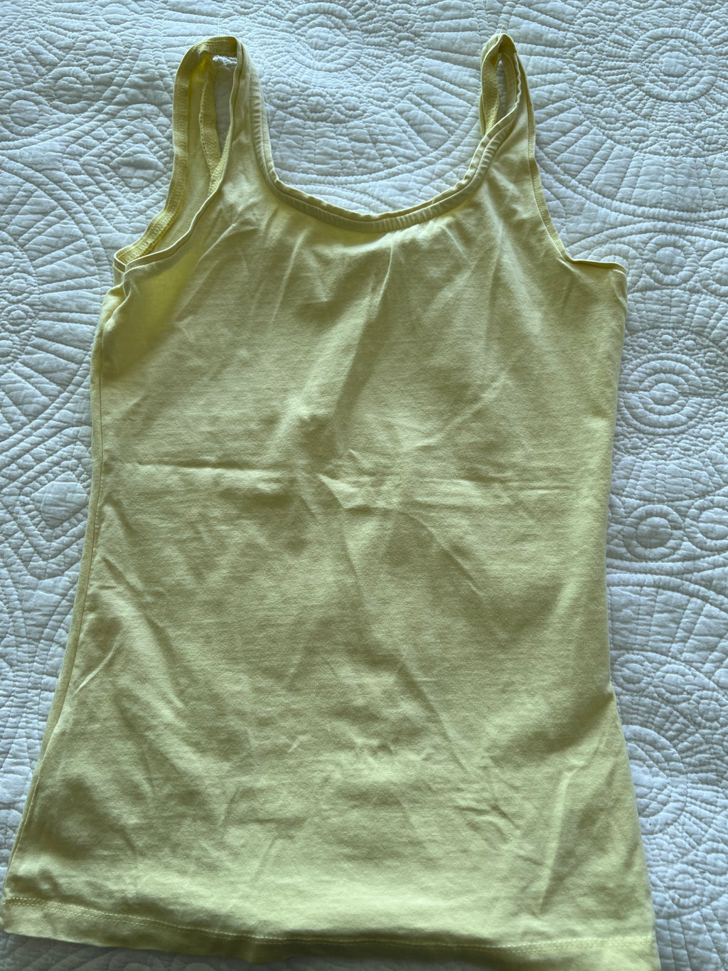 Yellow vest top