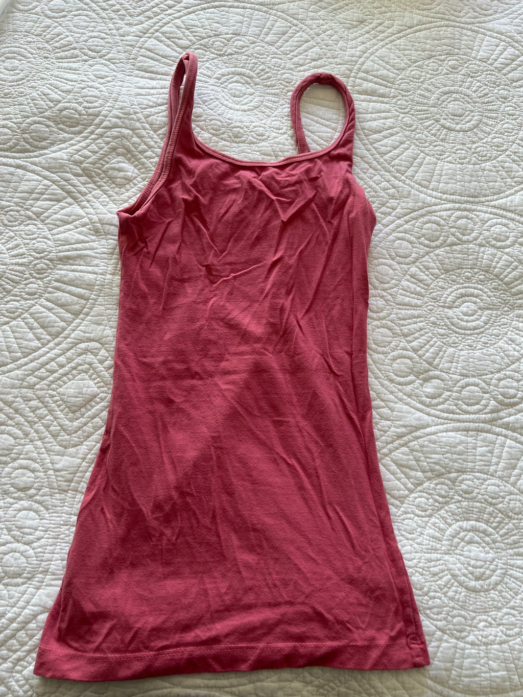 Red vest top