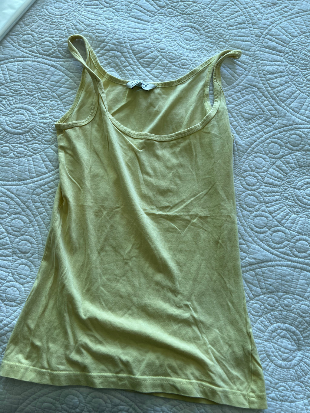 Yellow vest top