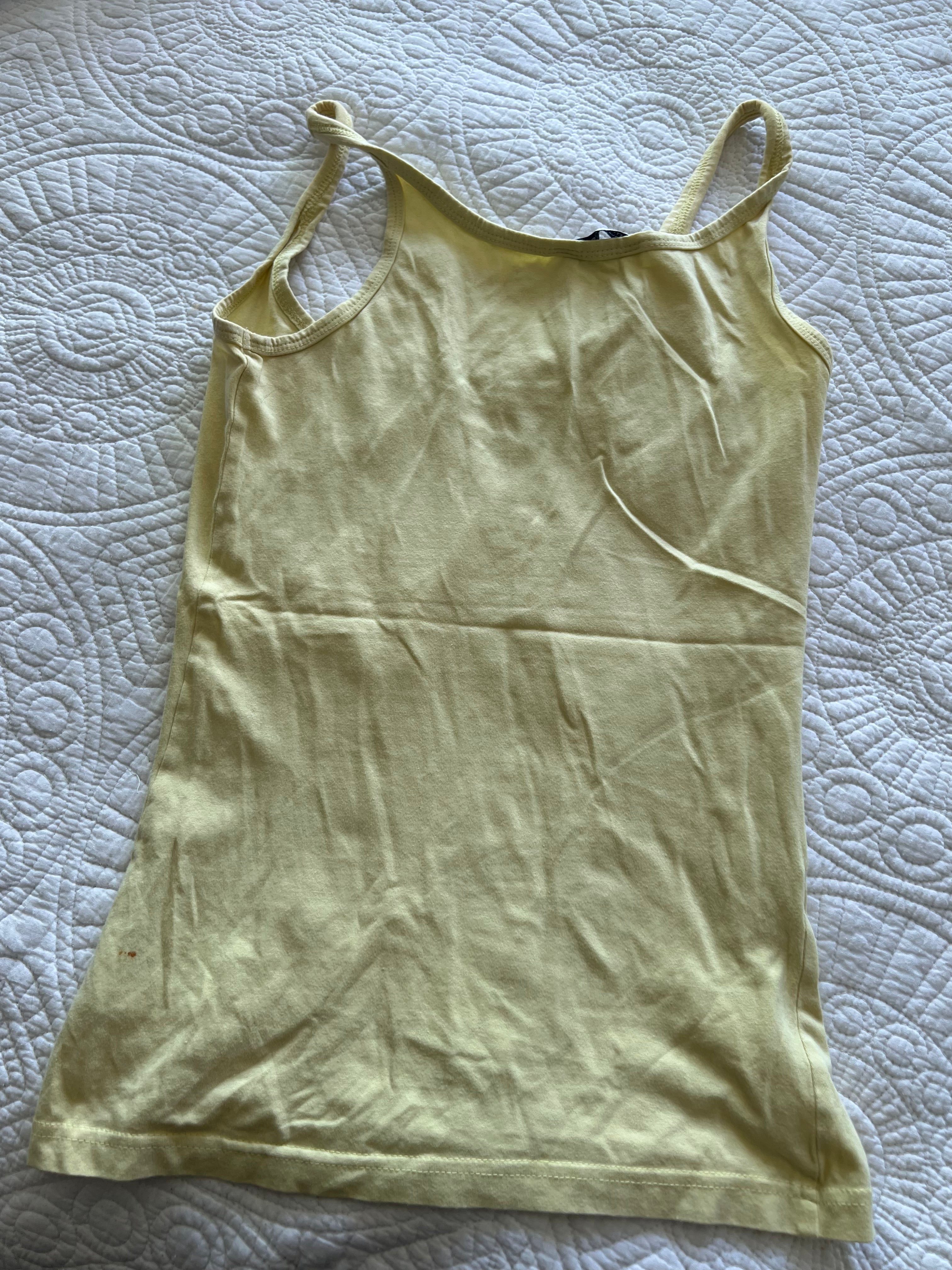 Yellow vest top