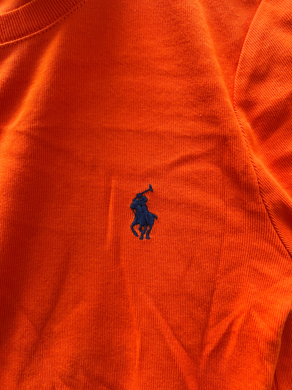 Orange Ralph Lauren top