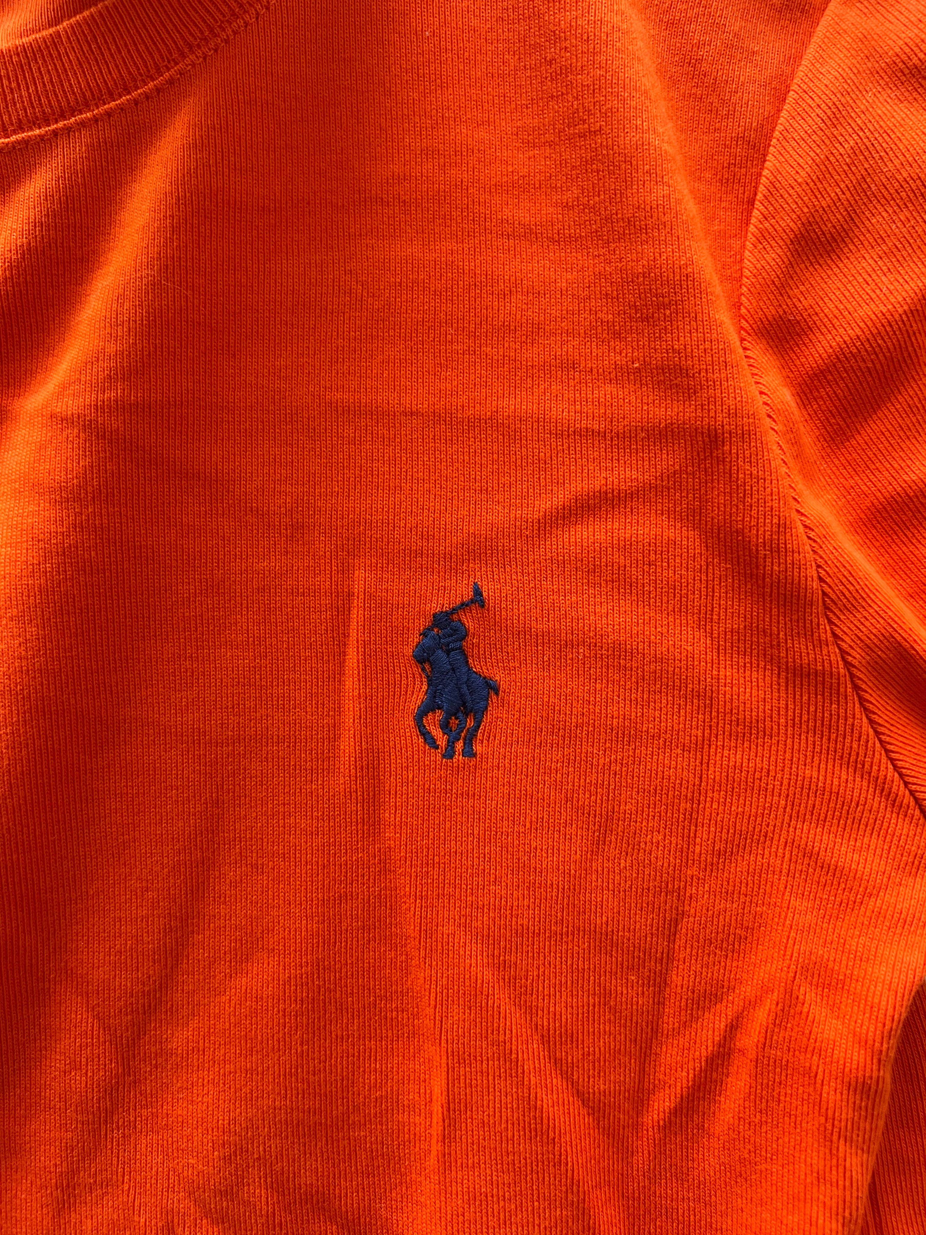 Orange Ralph Lauren top