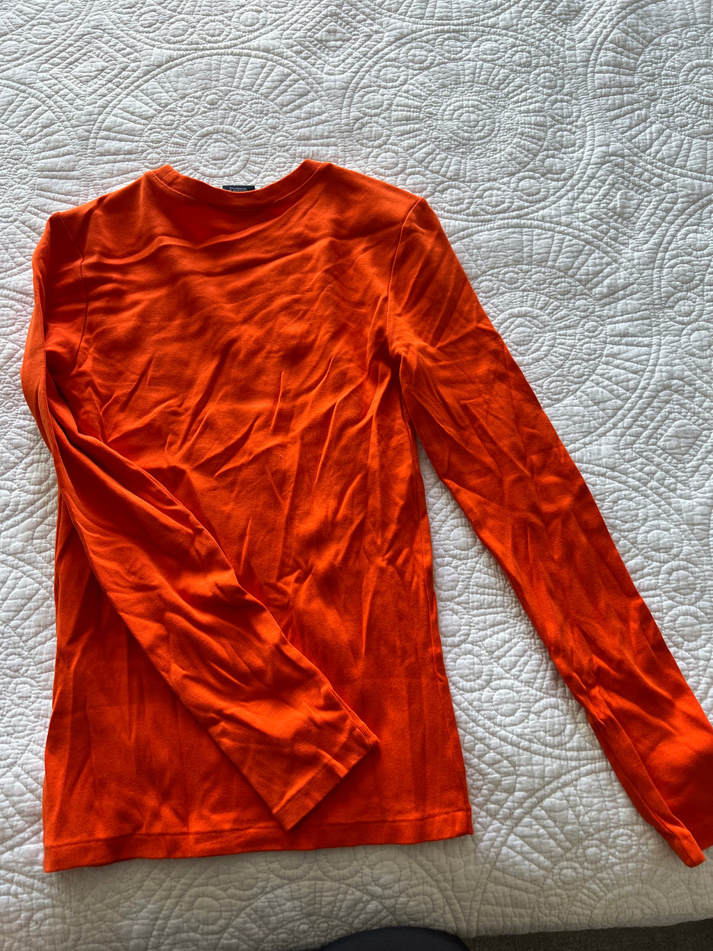 Orange Ralph Lauren top