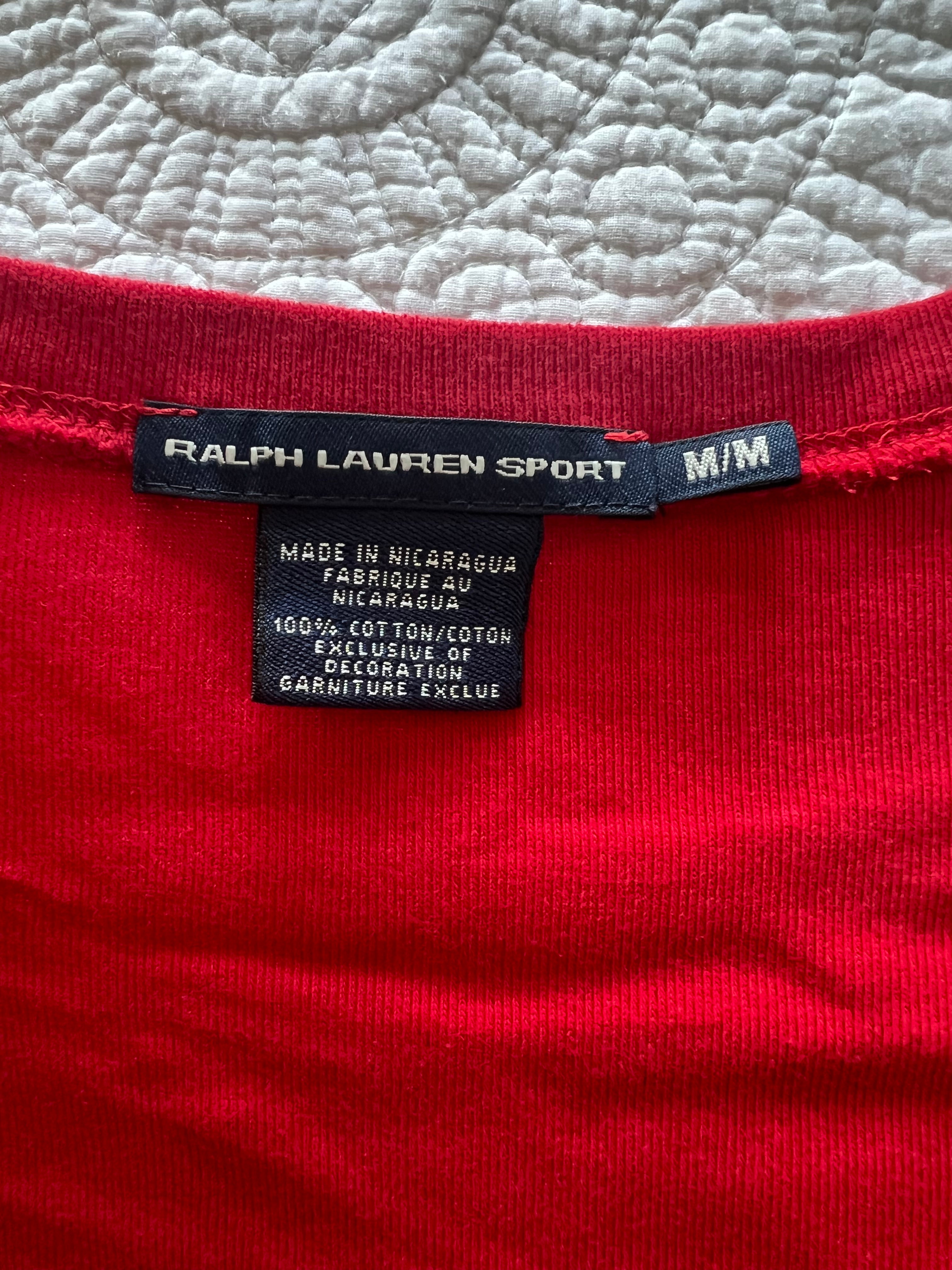 Red Ralph Lauren top