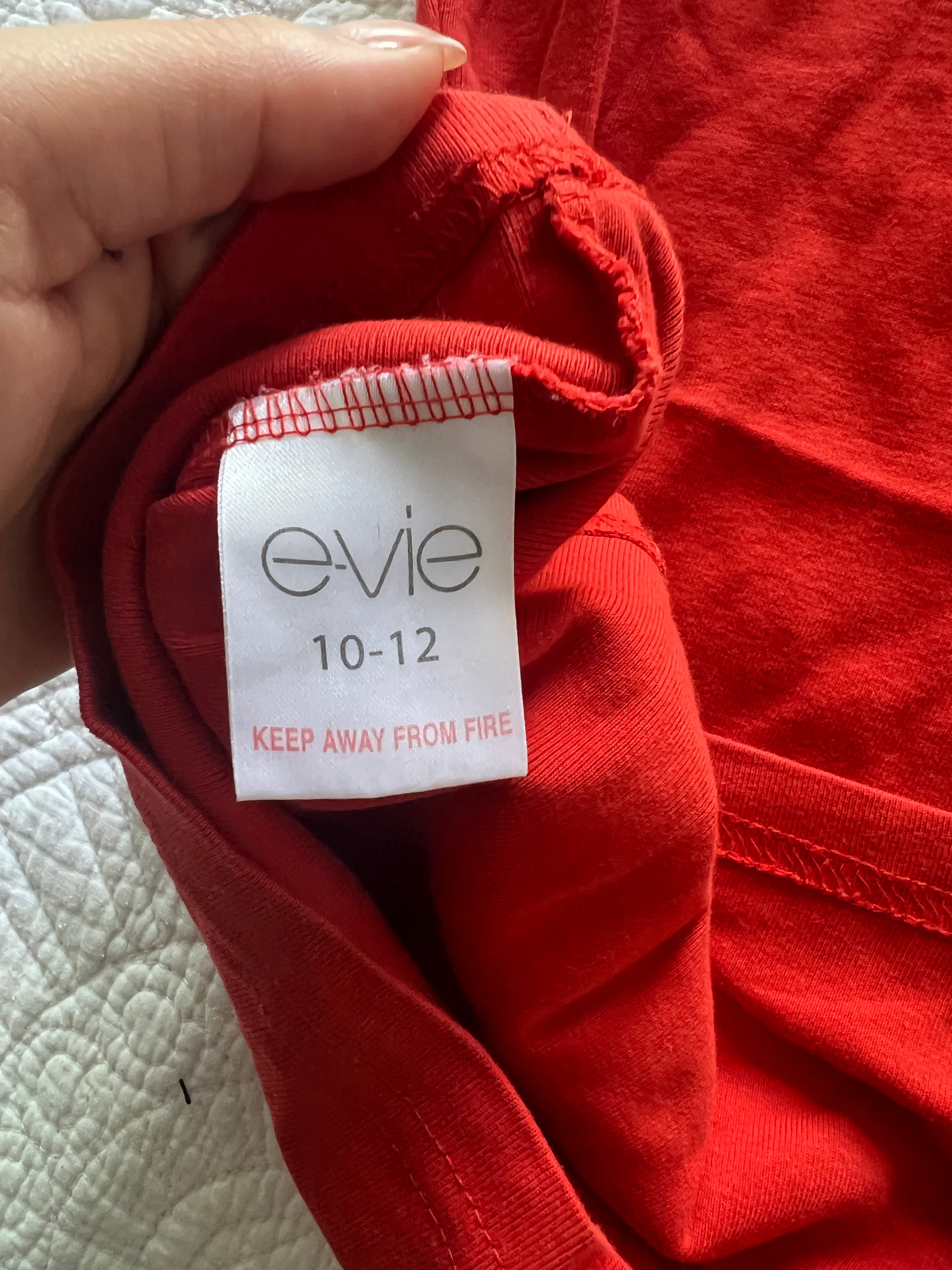 Red vest top