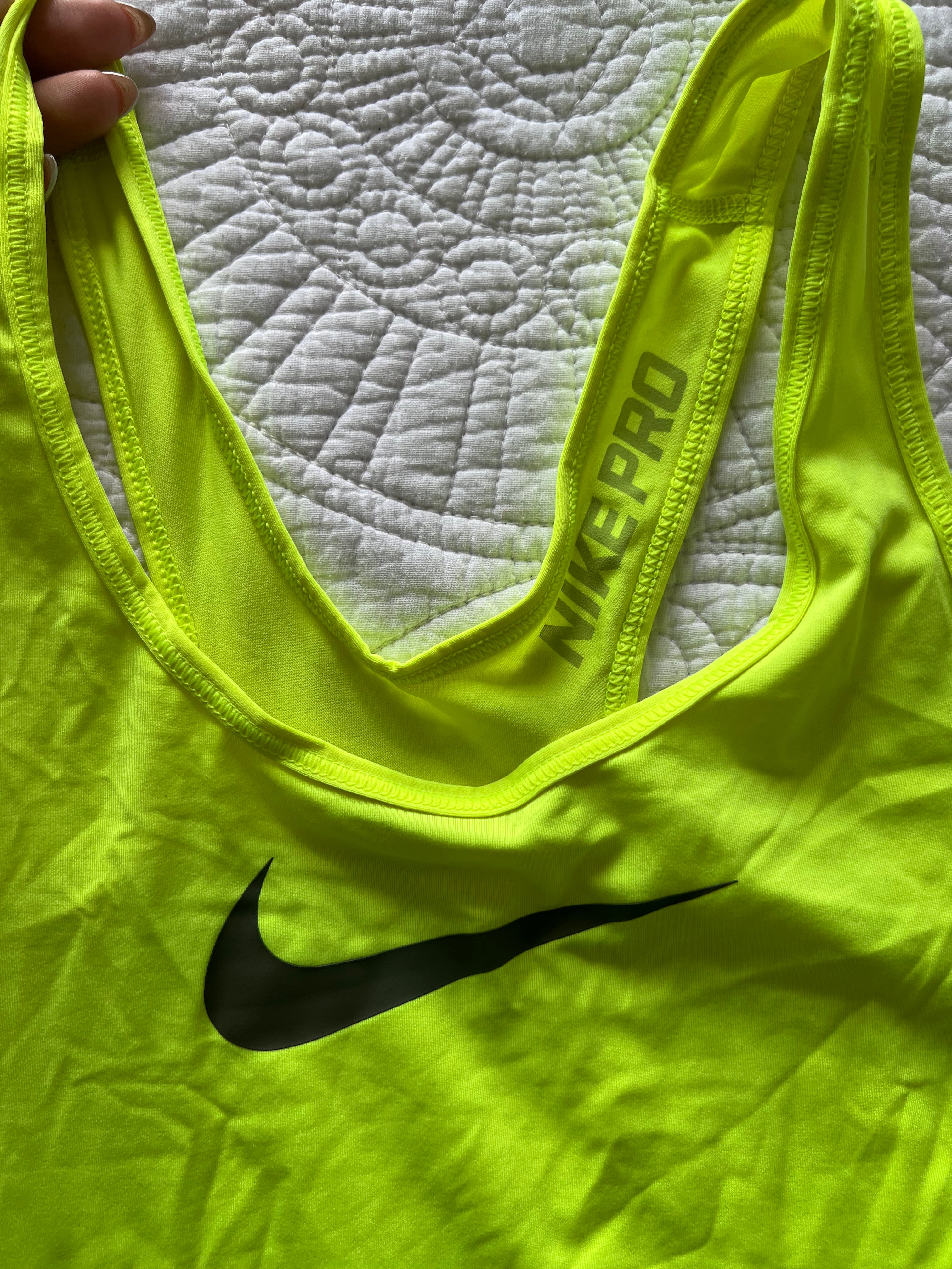 Nike neon top