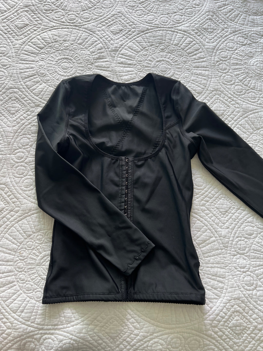 Black corset top