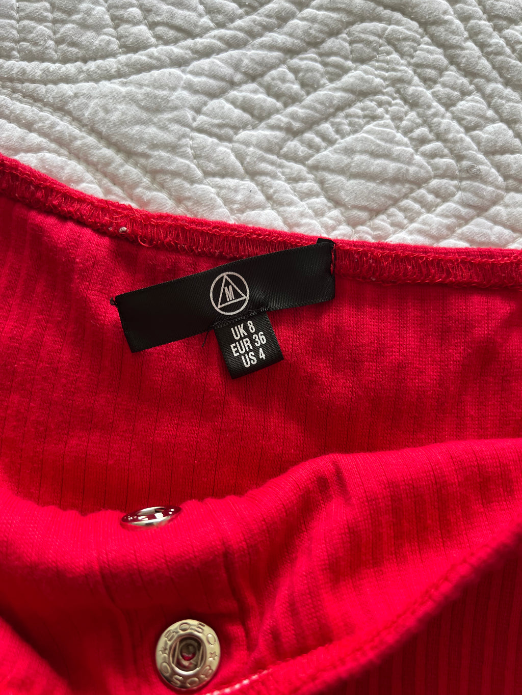 Red bodysuit