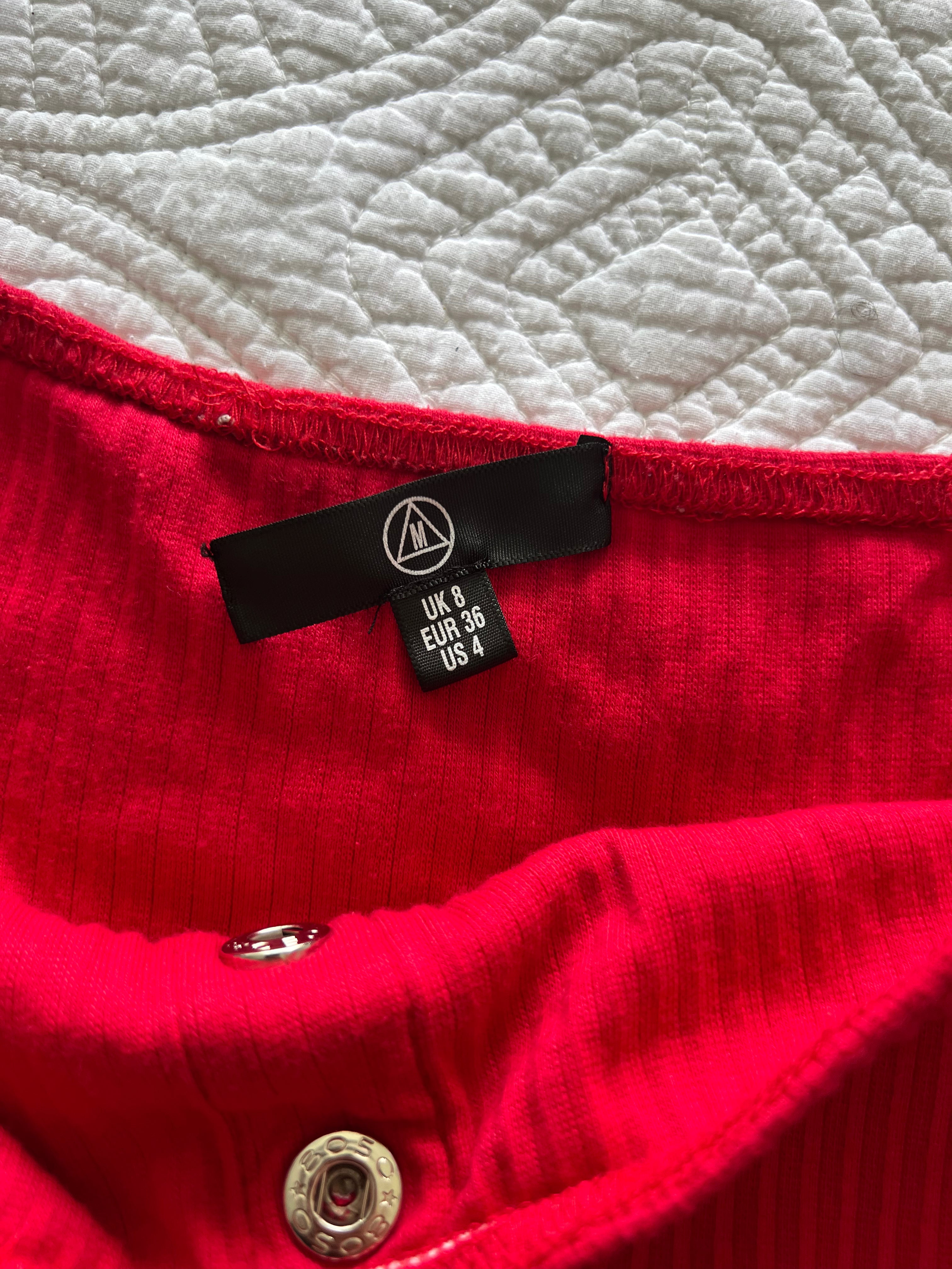 Red bodysuit