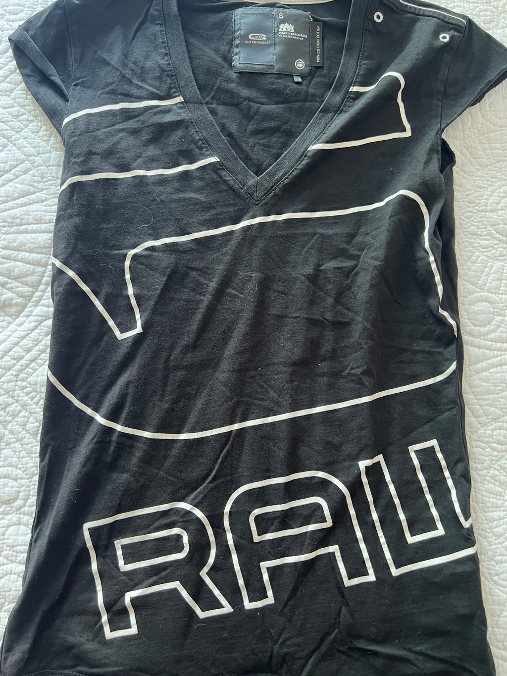 G-Raw black top