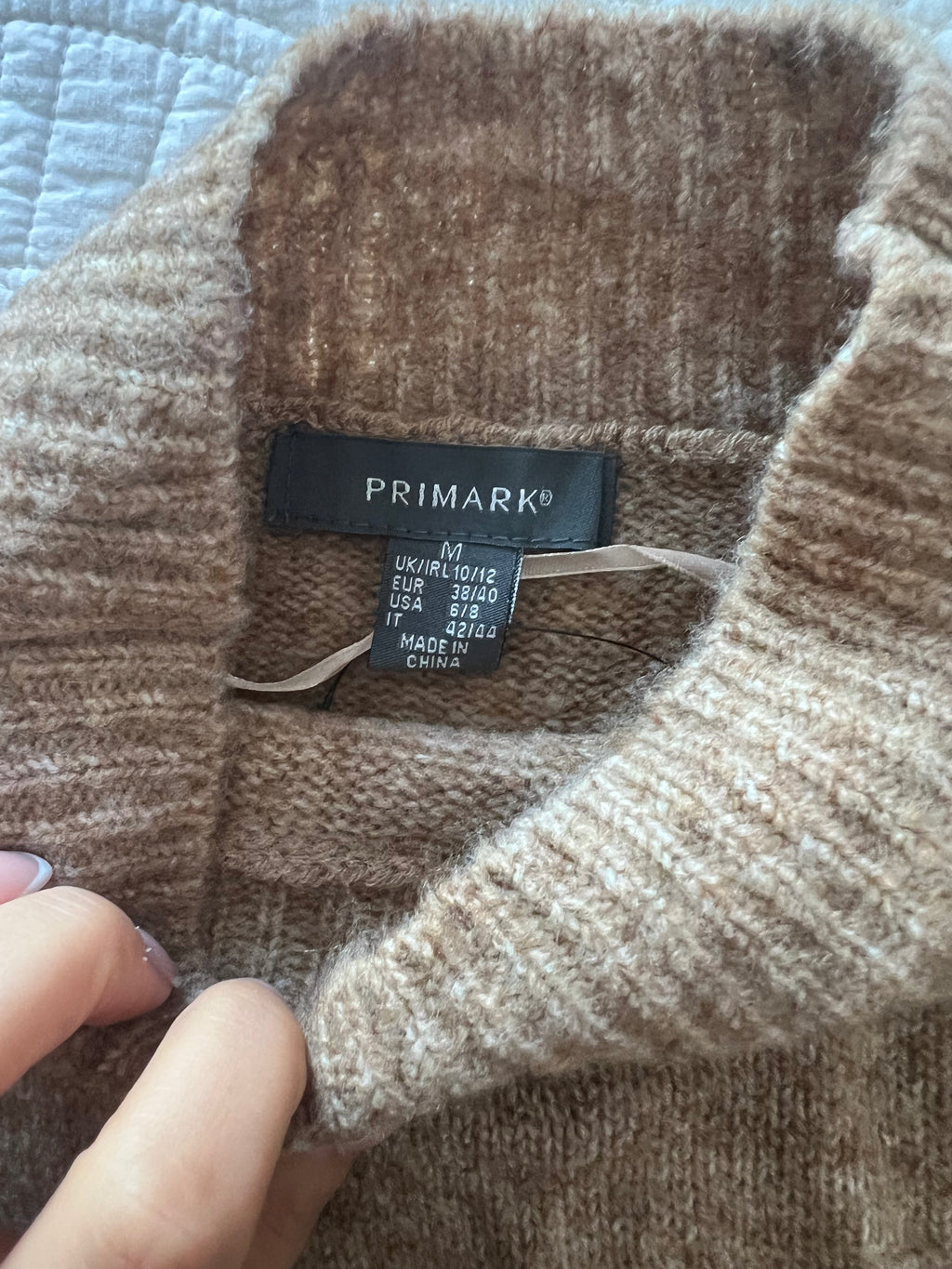 Nude jumper