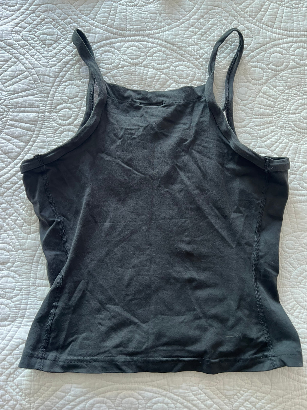Grey vest top