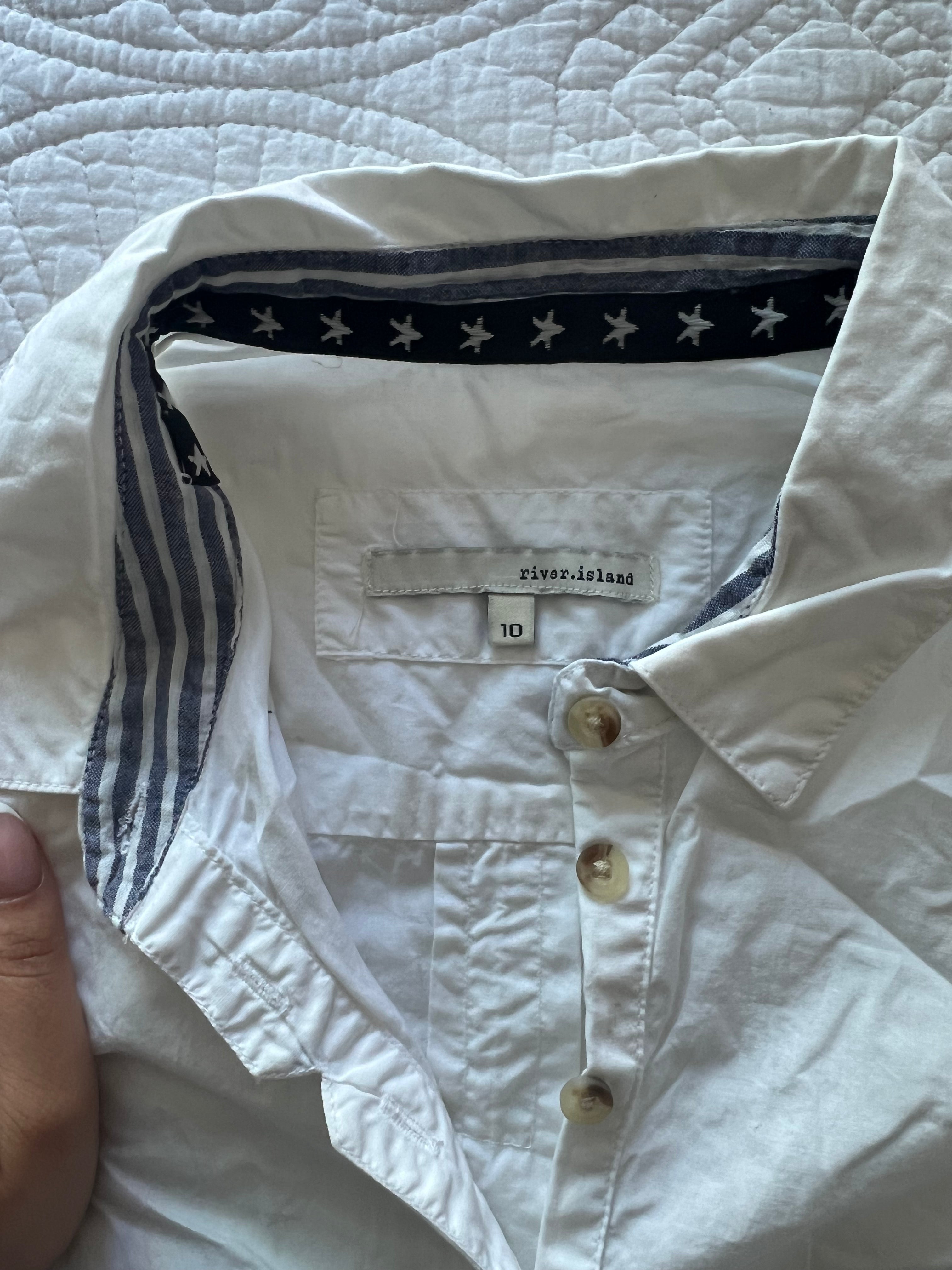 White button up shirt