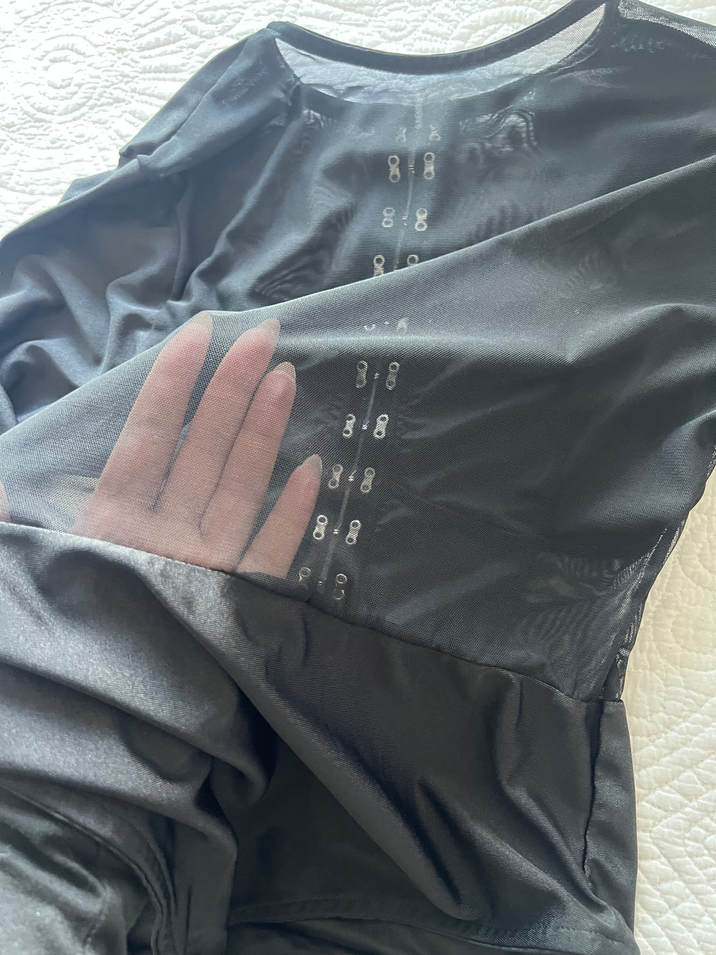 Black bodysuit