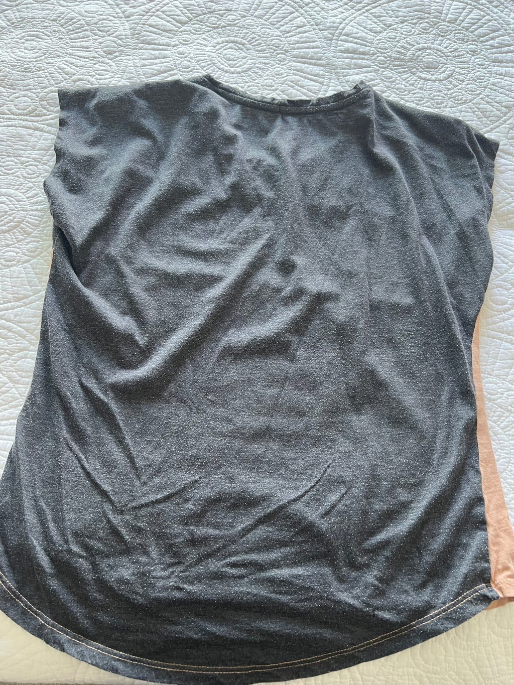 Nude/grey top