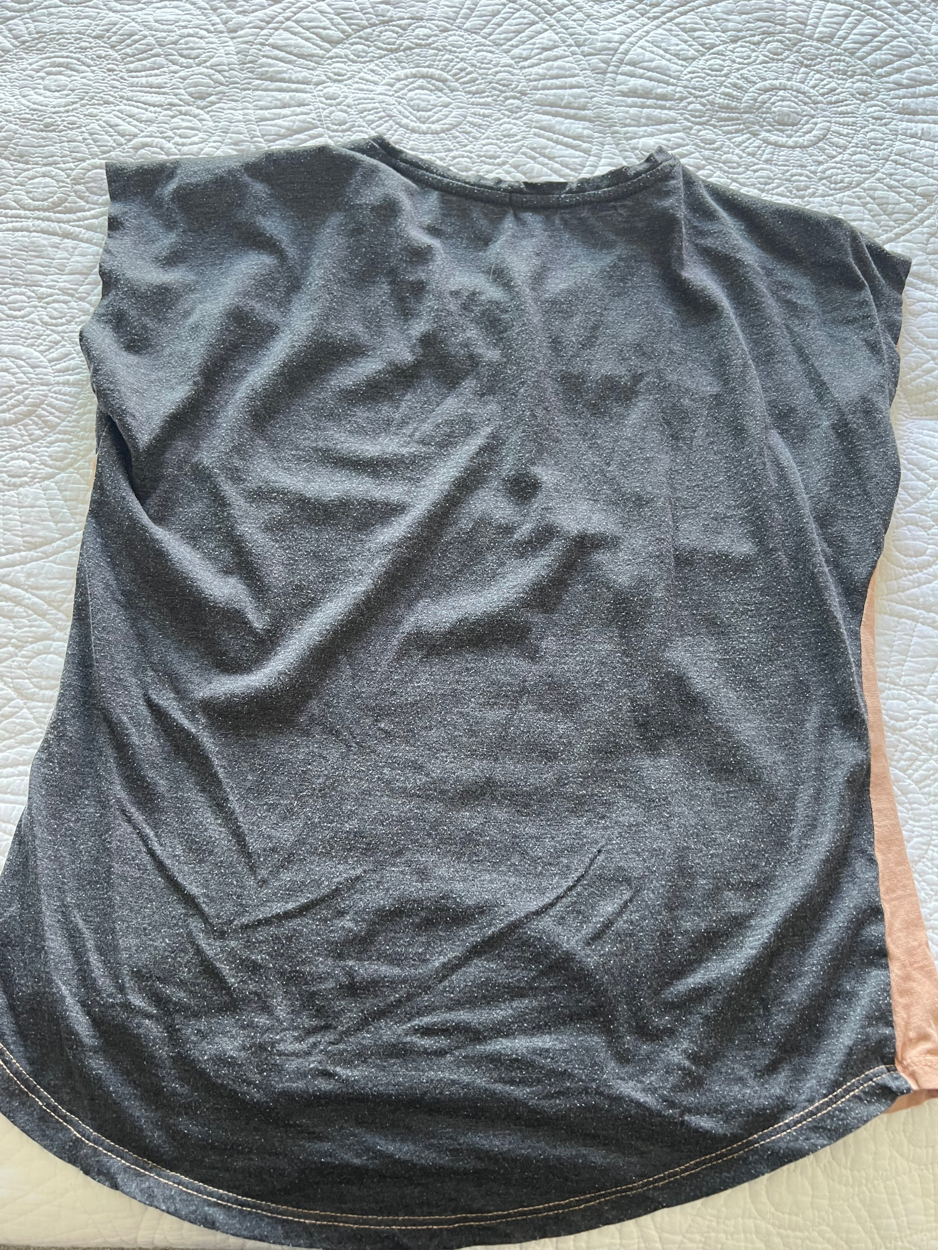 Nude/grey top