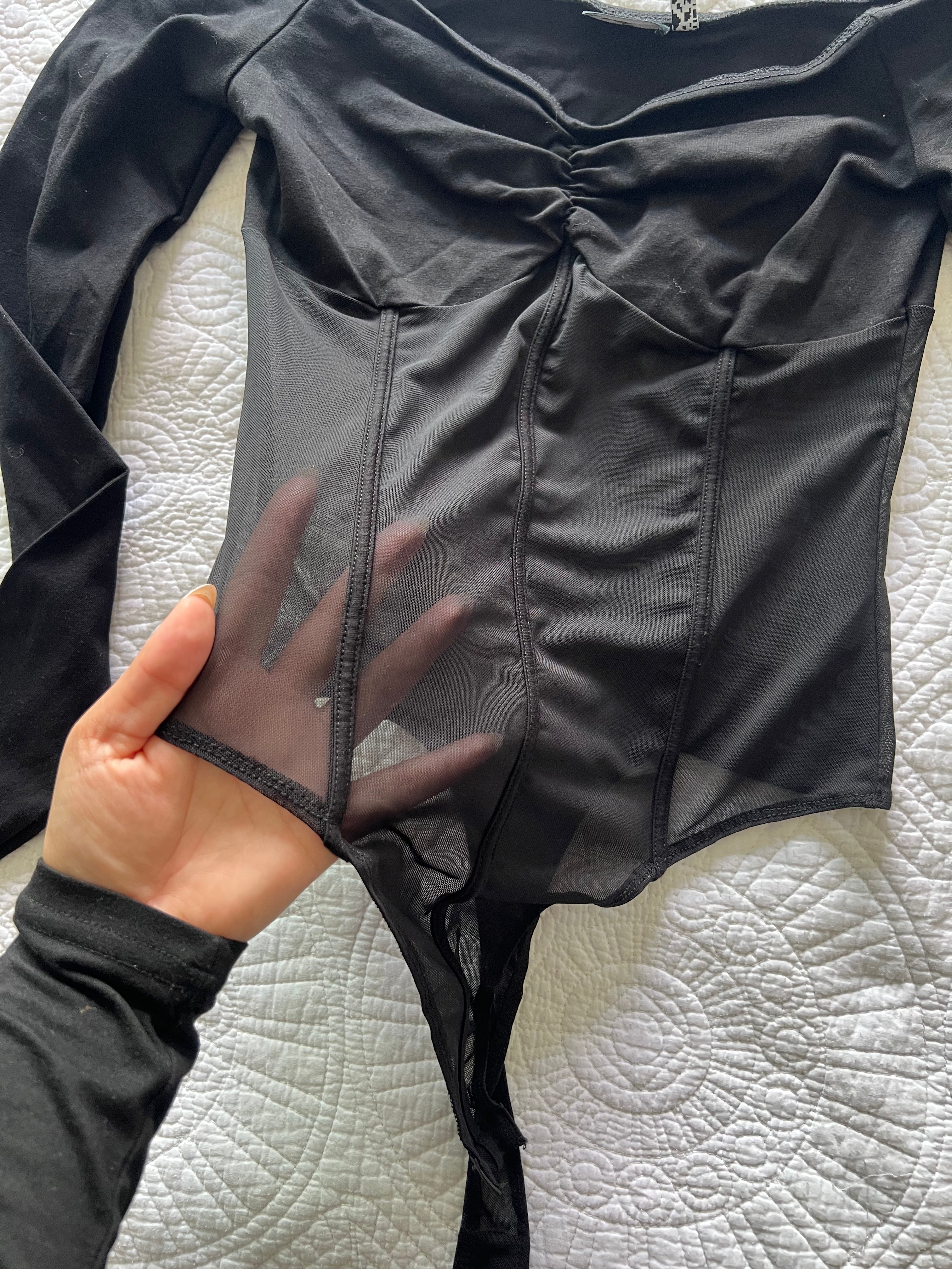 Black body suit