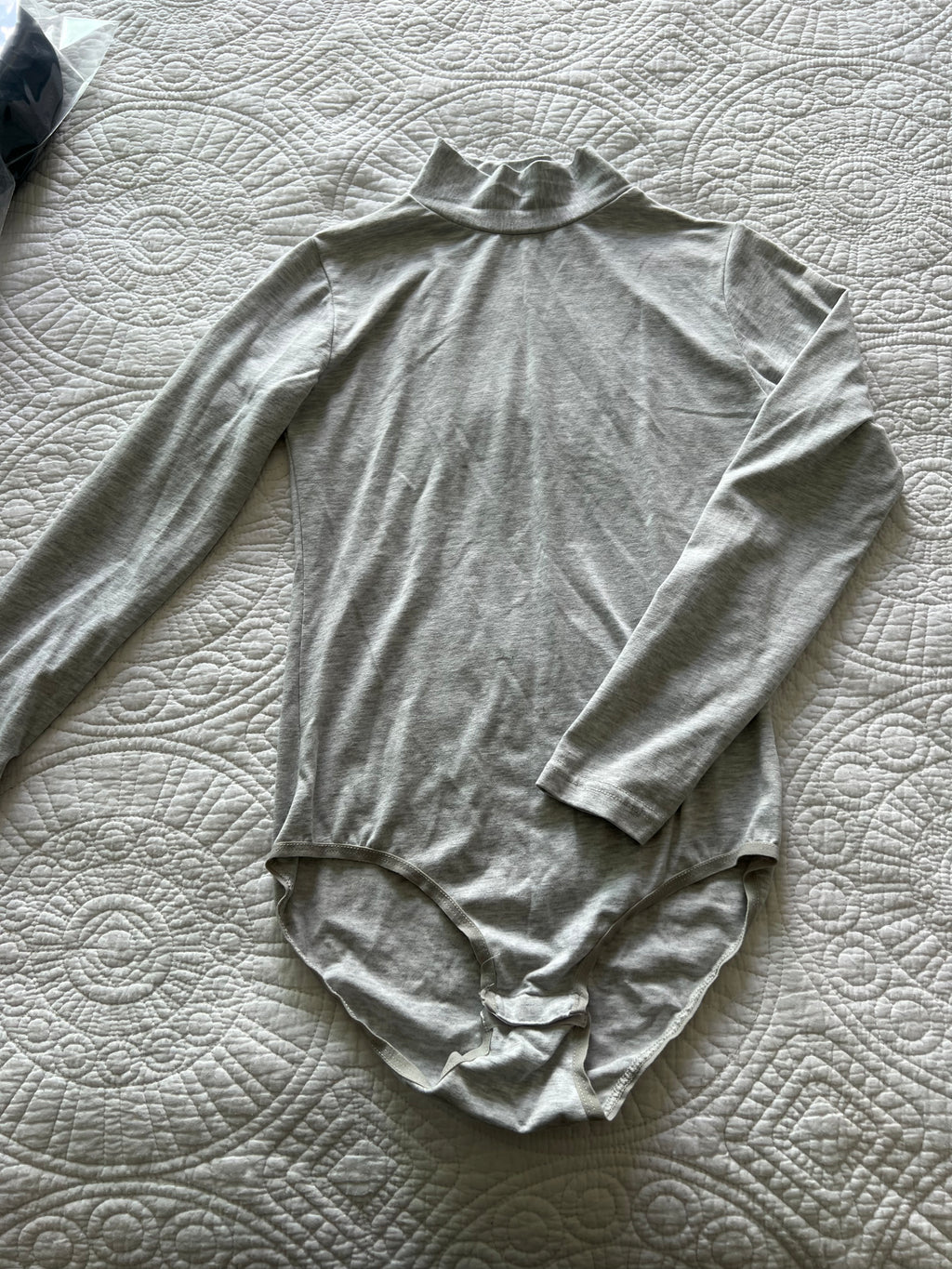 Grey bodysuit