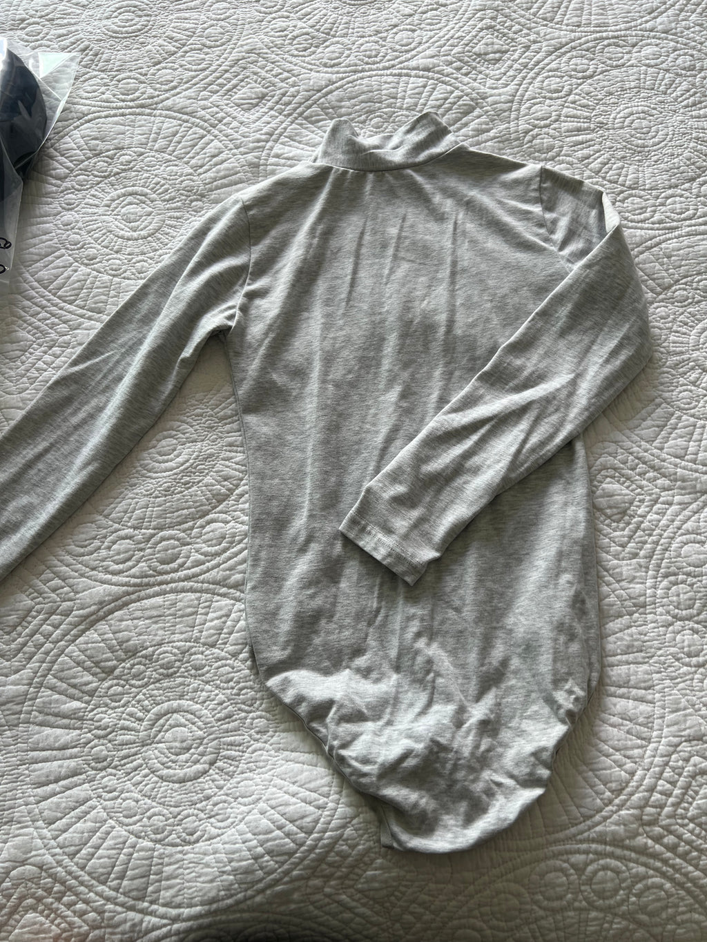 Grey bodysuit