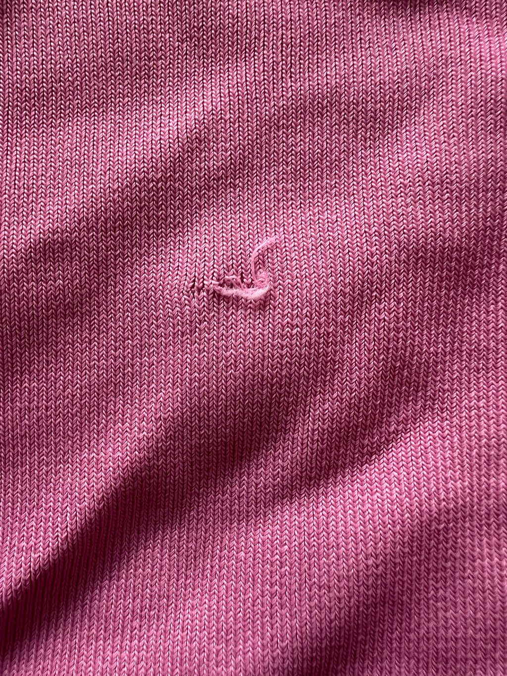 V neck pink top
