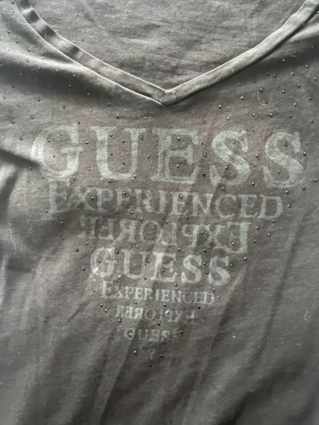 Guess grey top