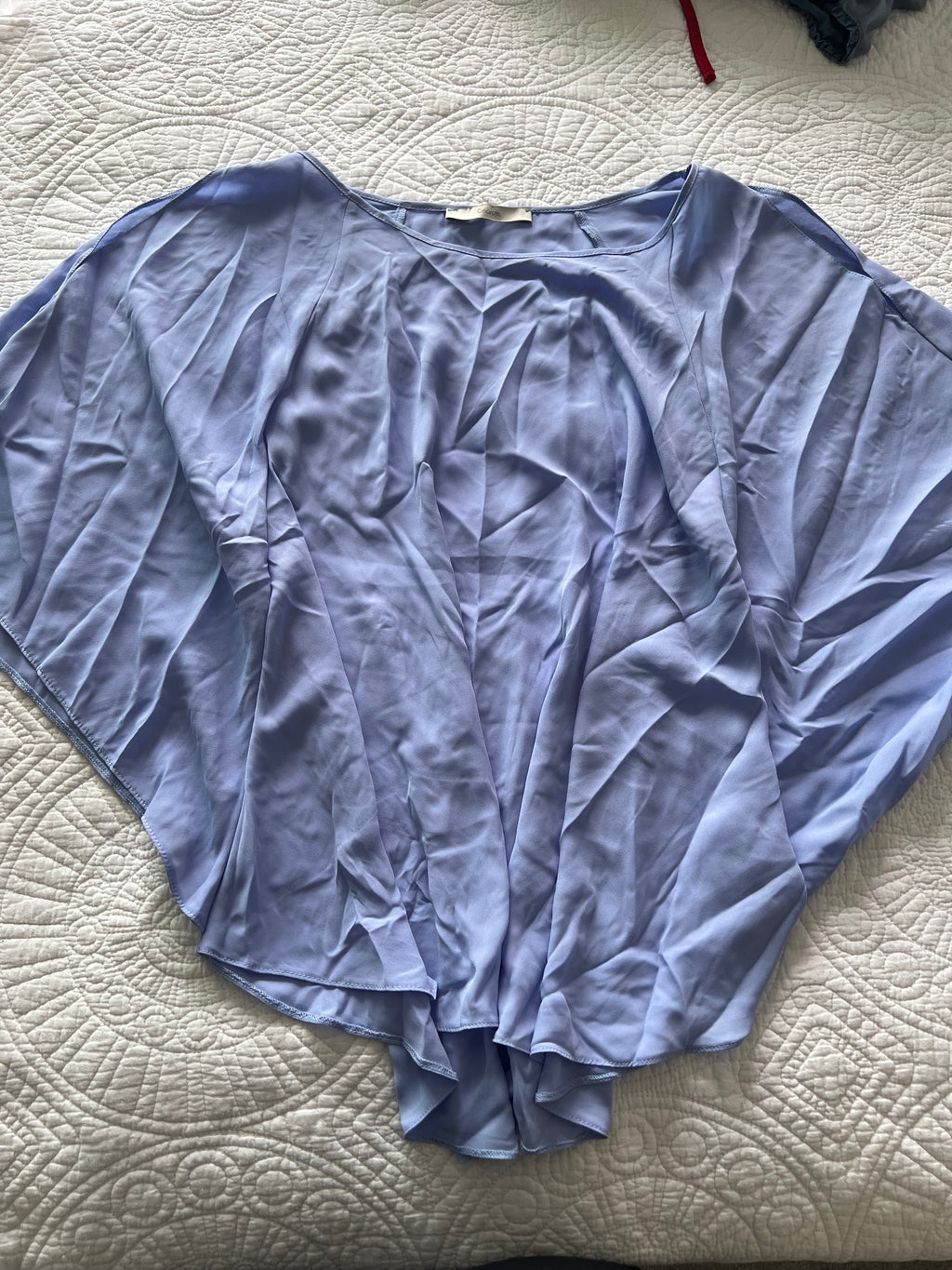 Blue shawl