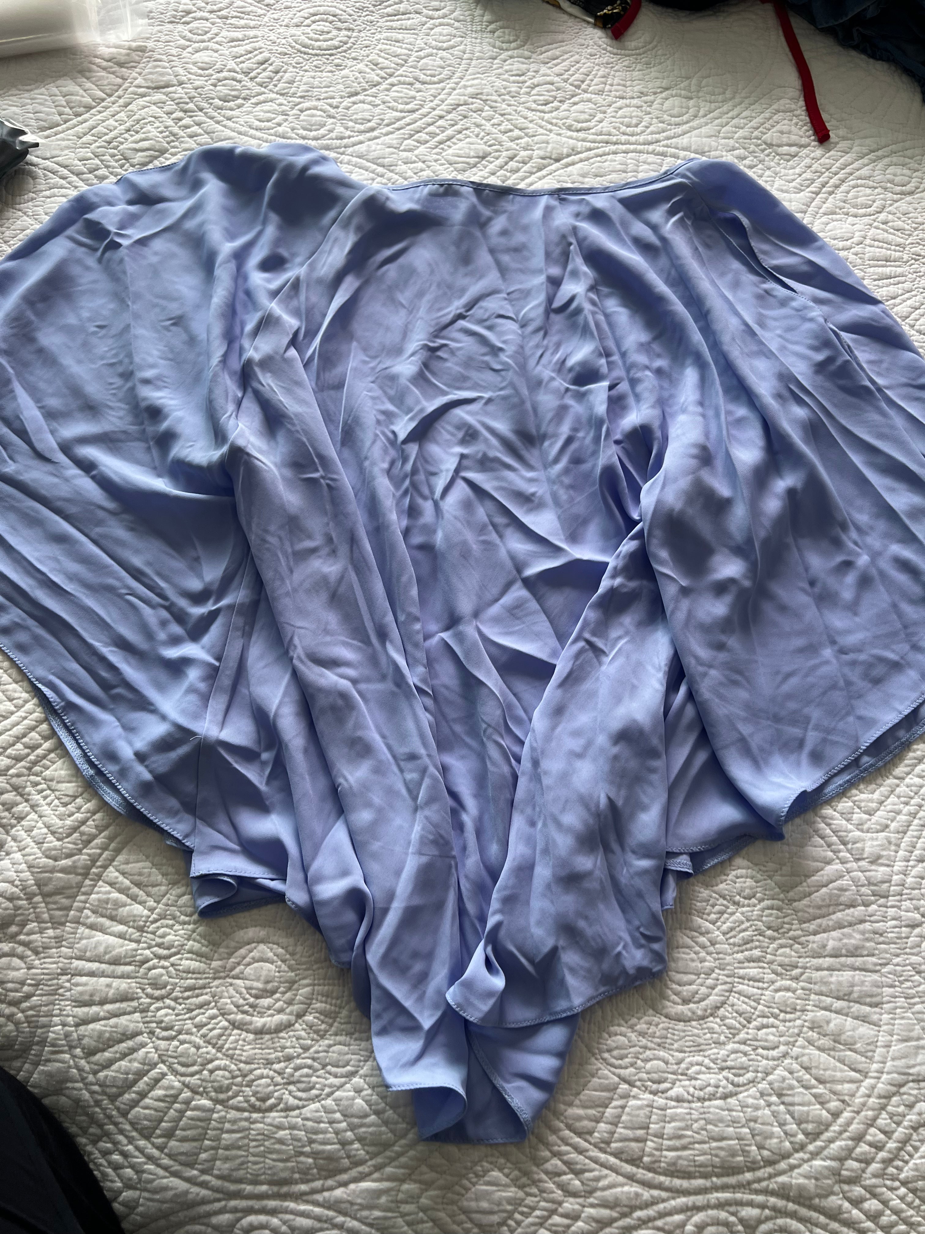 Blue shawl