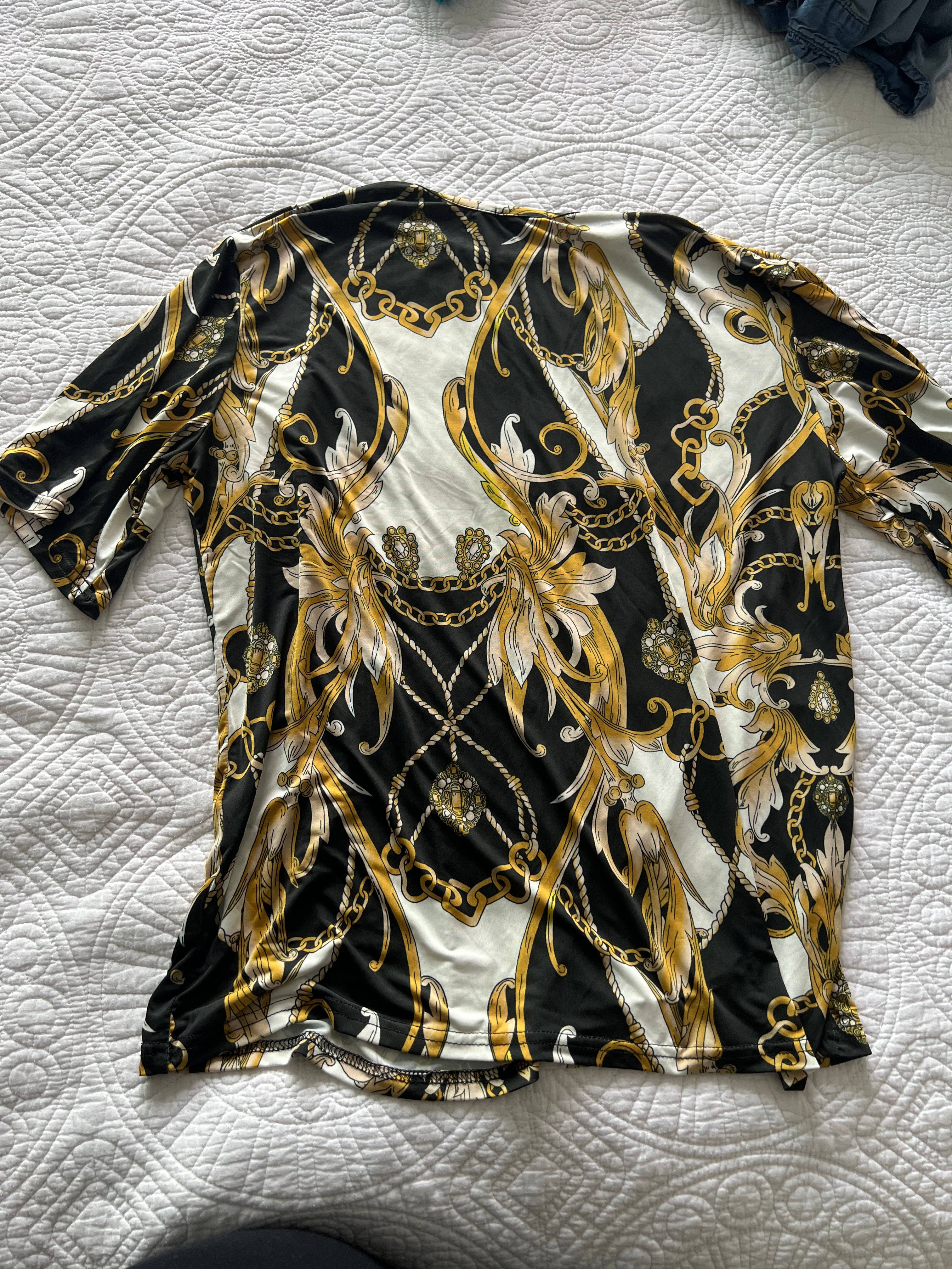 Graphic print top