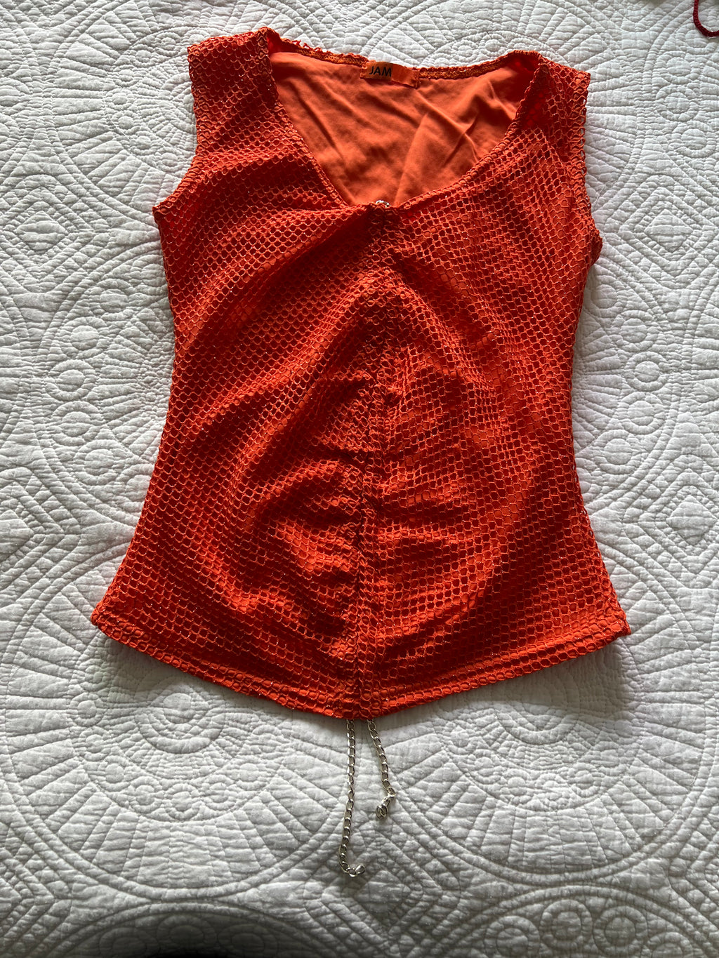 Orange top