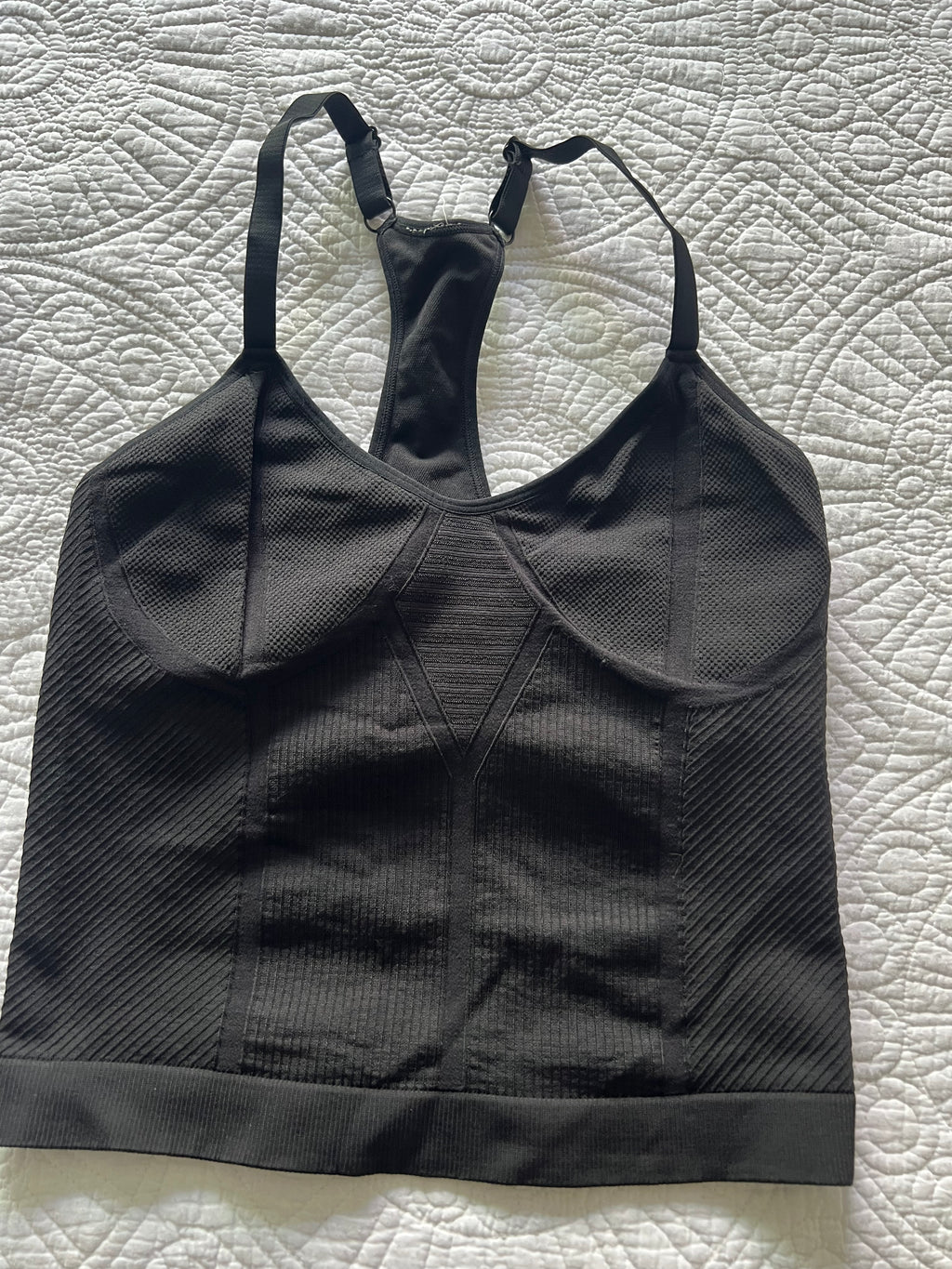 Black gym top