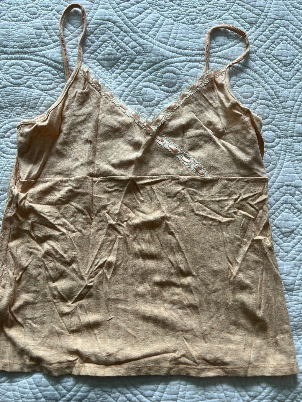 Nude strappy top