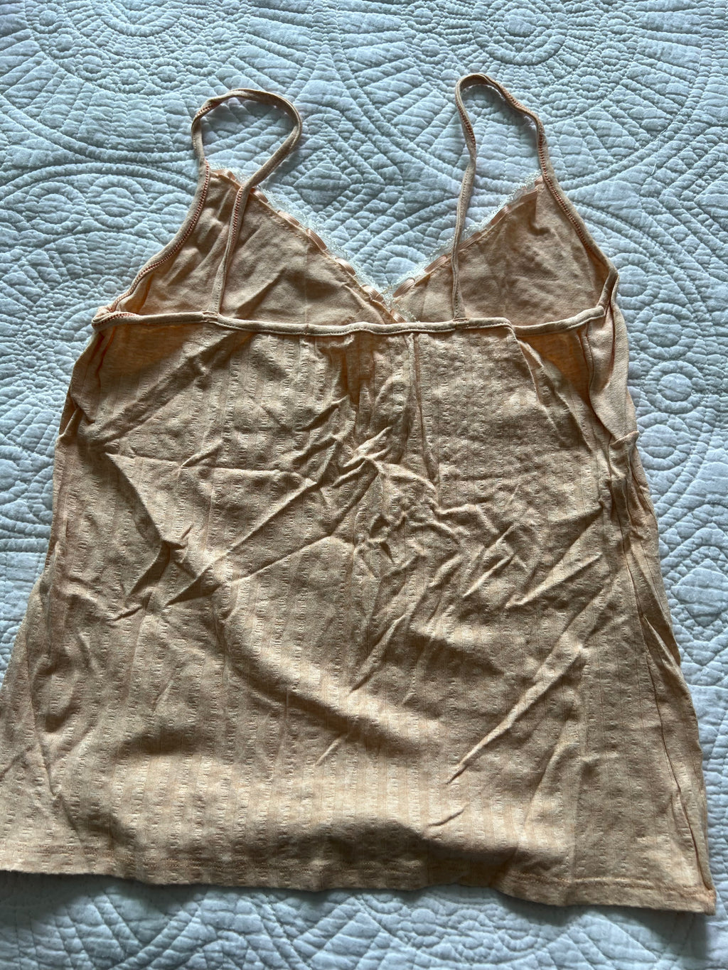 Nude strappy top