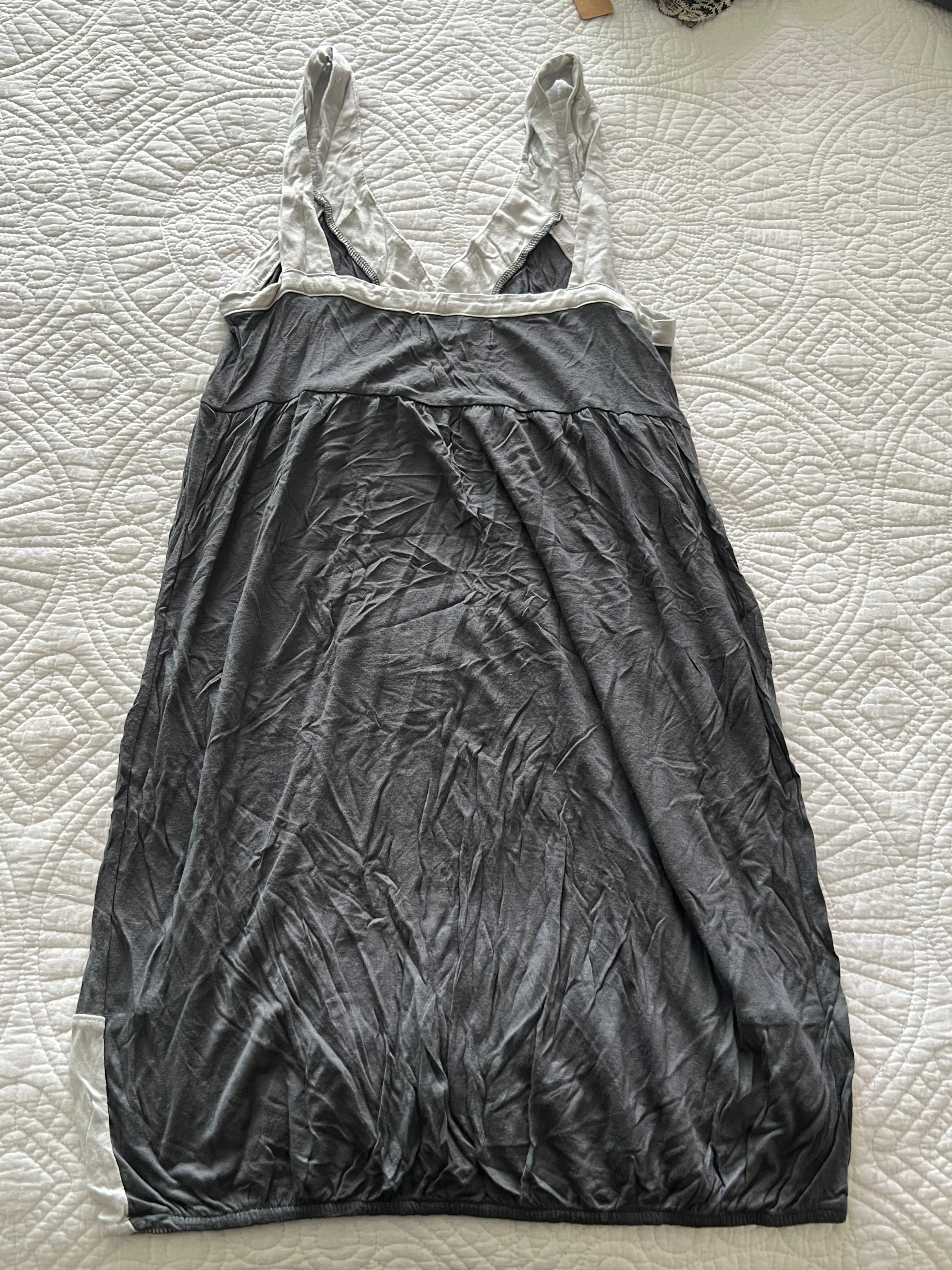 Grey mini dress