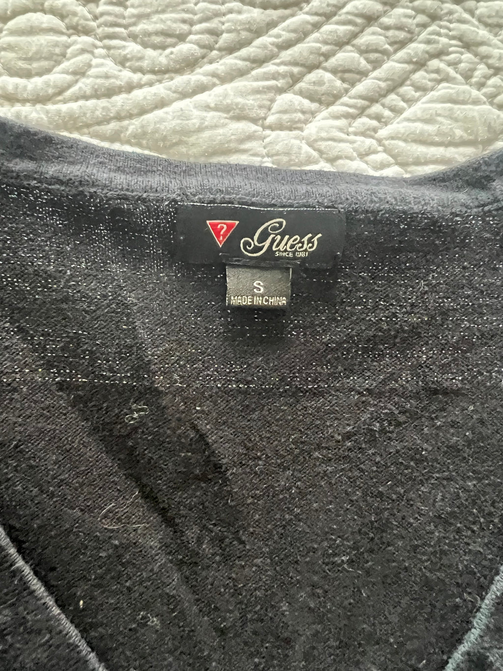 Guess grey jumper dress