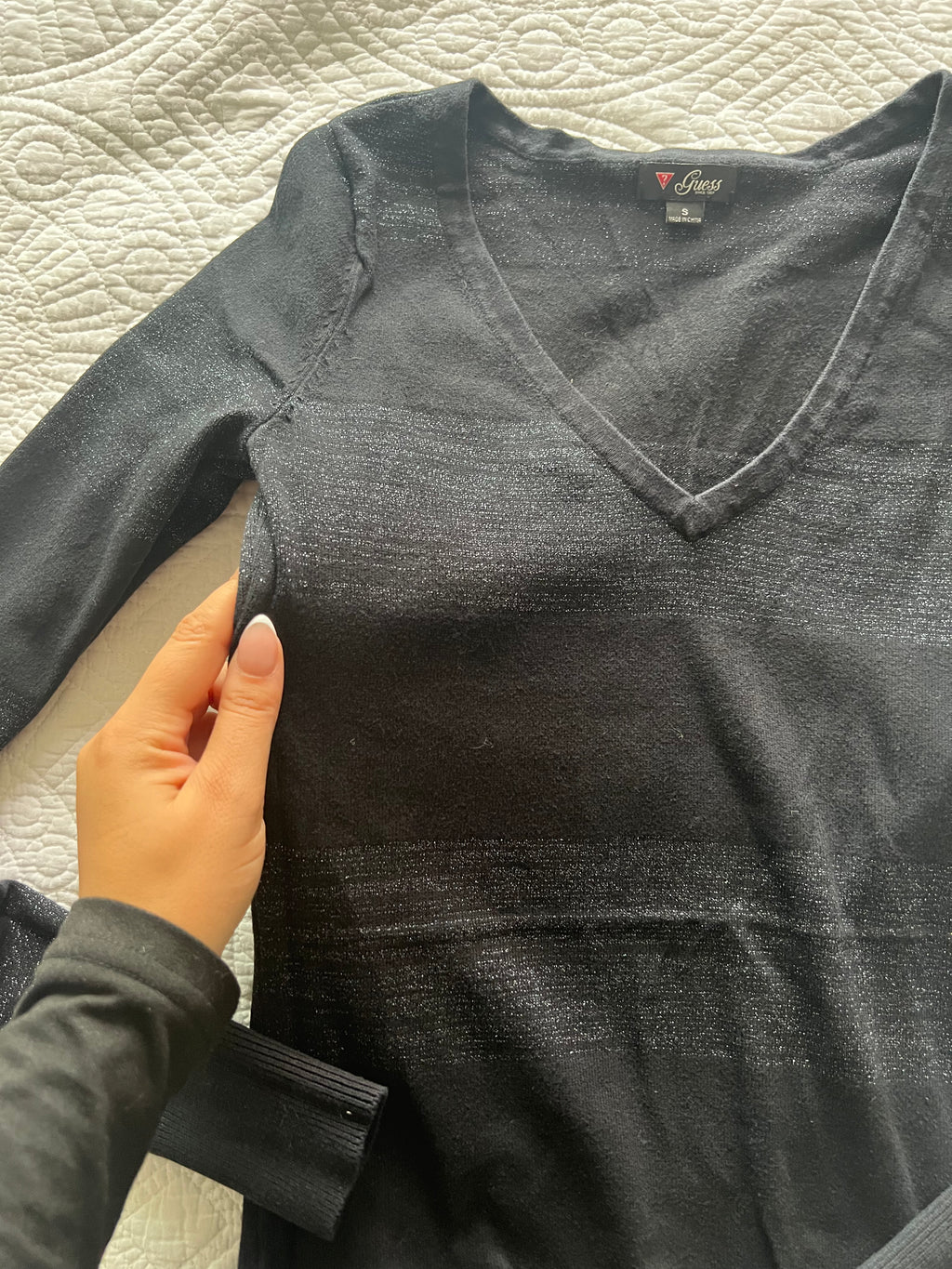 Guess grey jumper dress