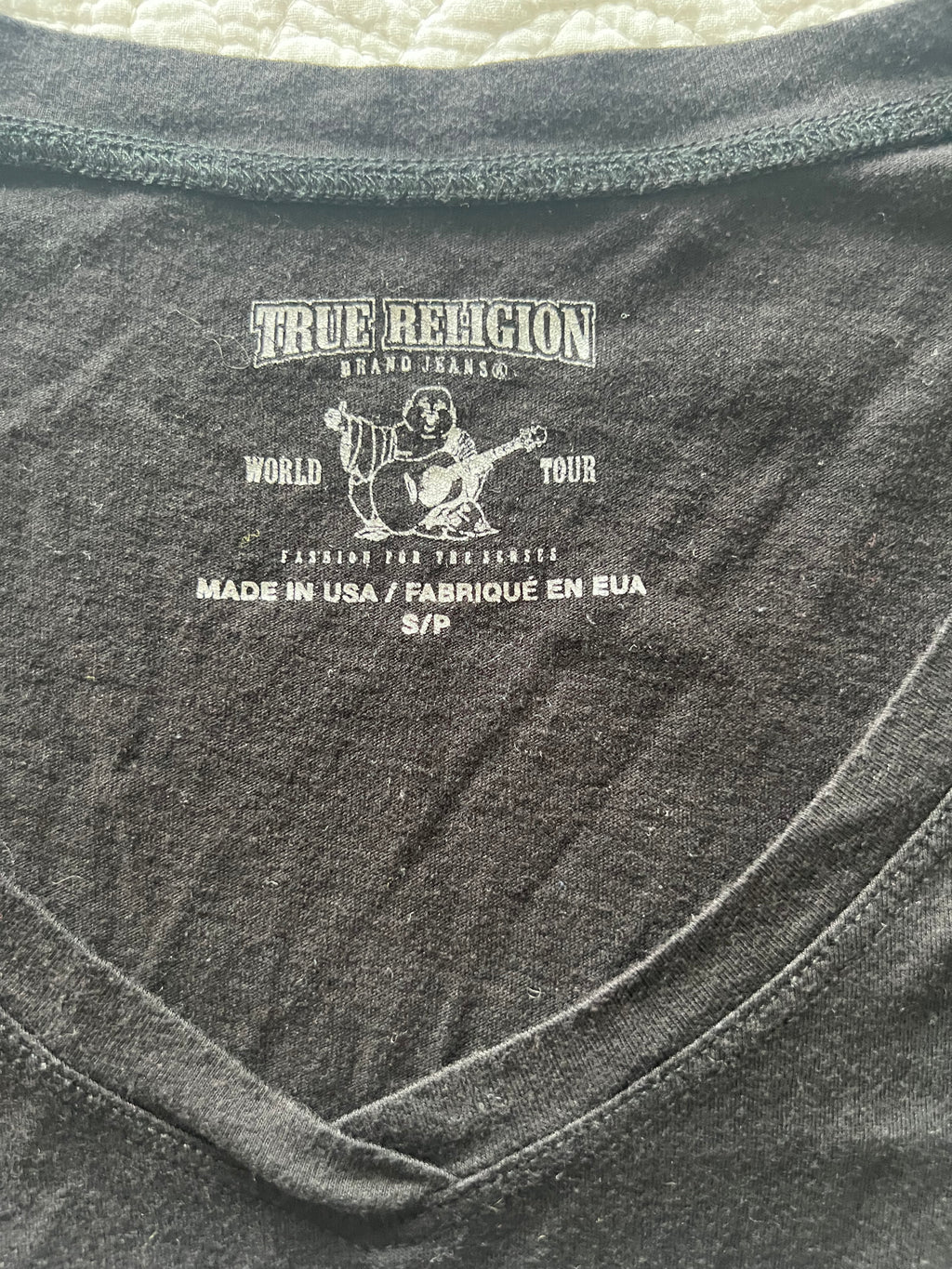 True Religion navy blue t-shirt