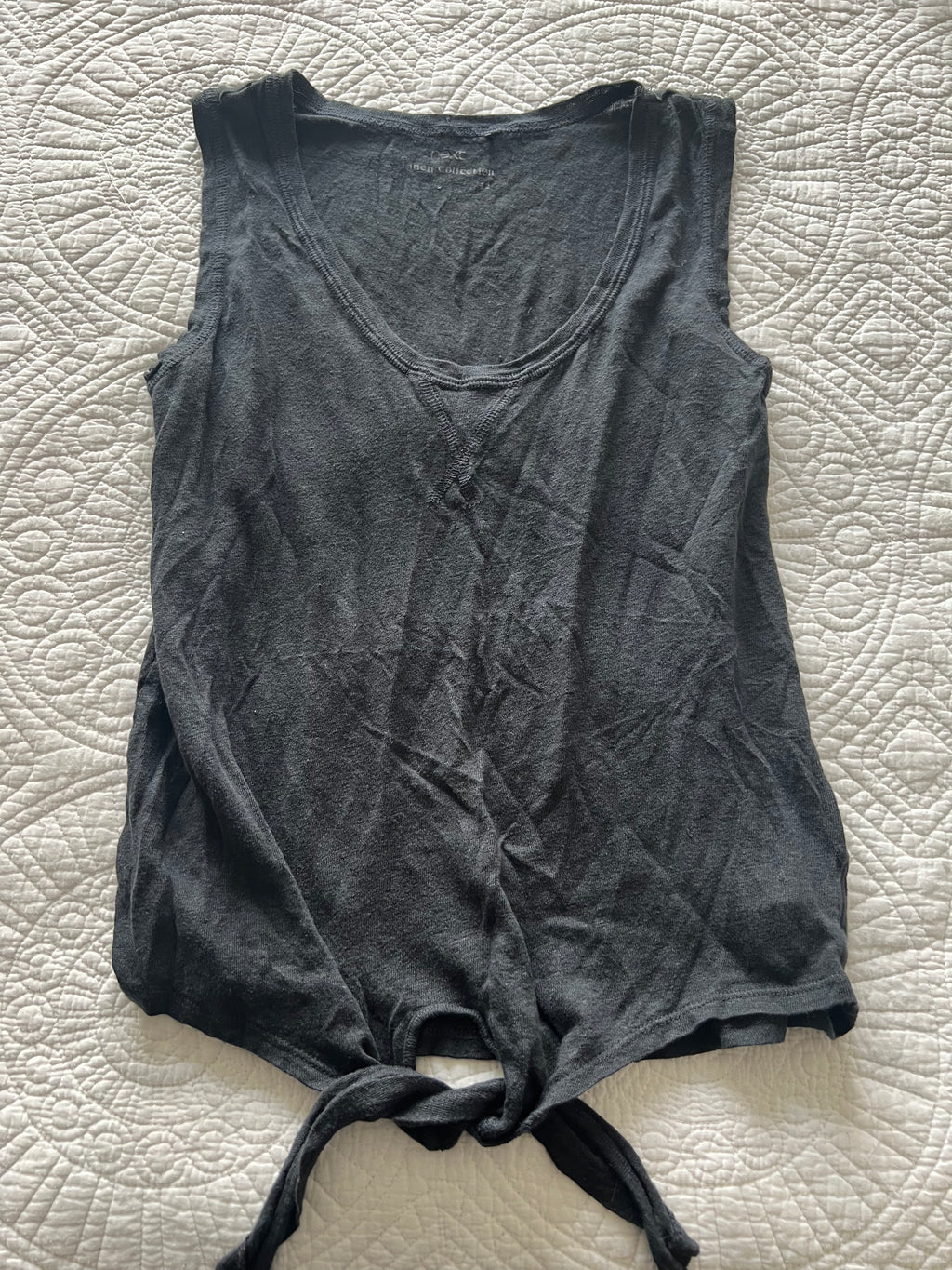 Grey vest top