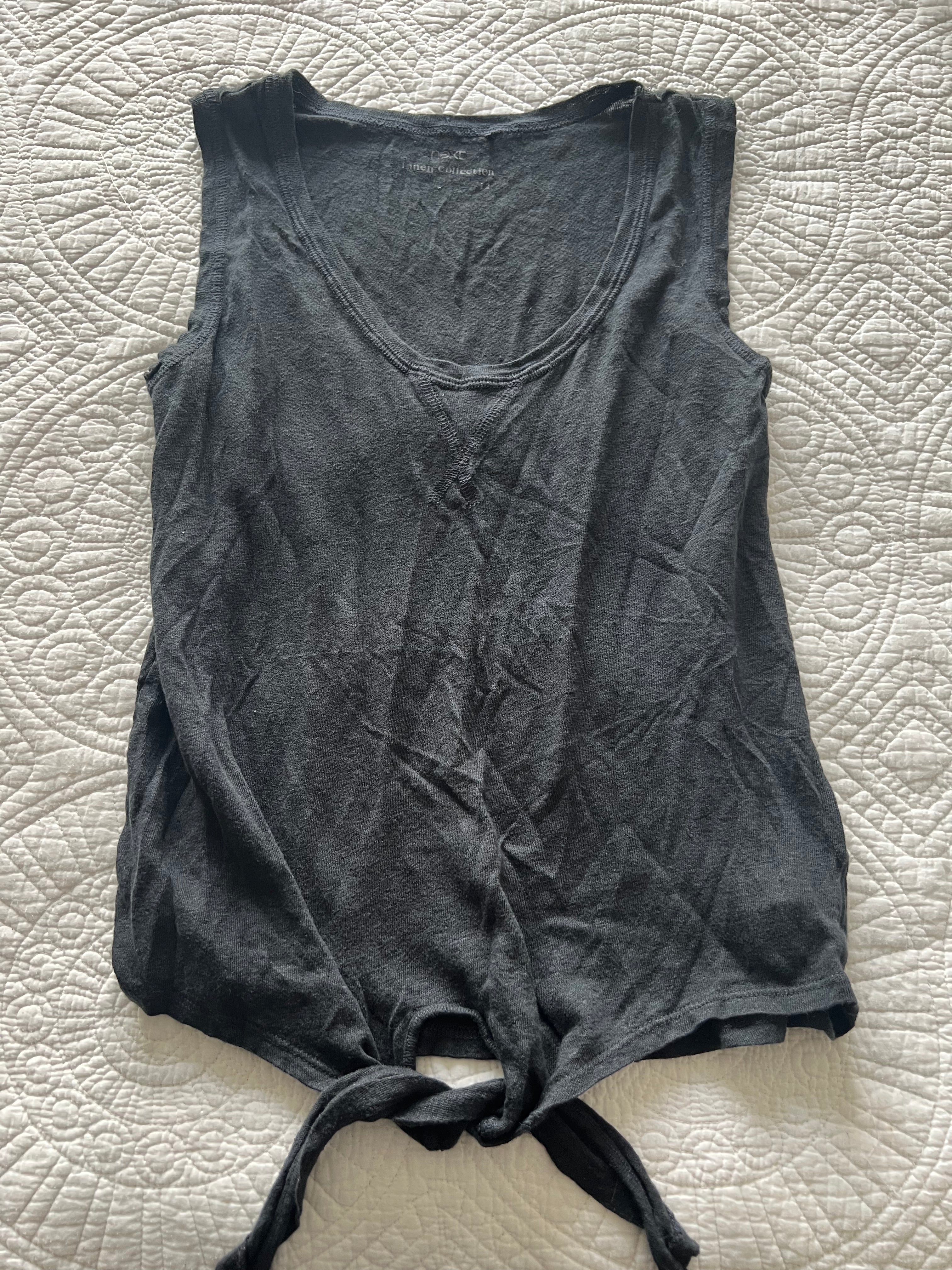 Grey vest top