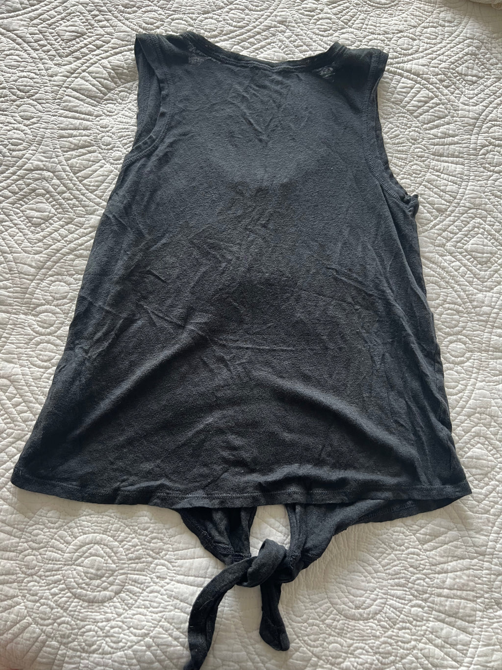 Grey vest top