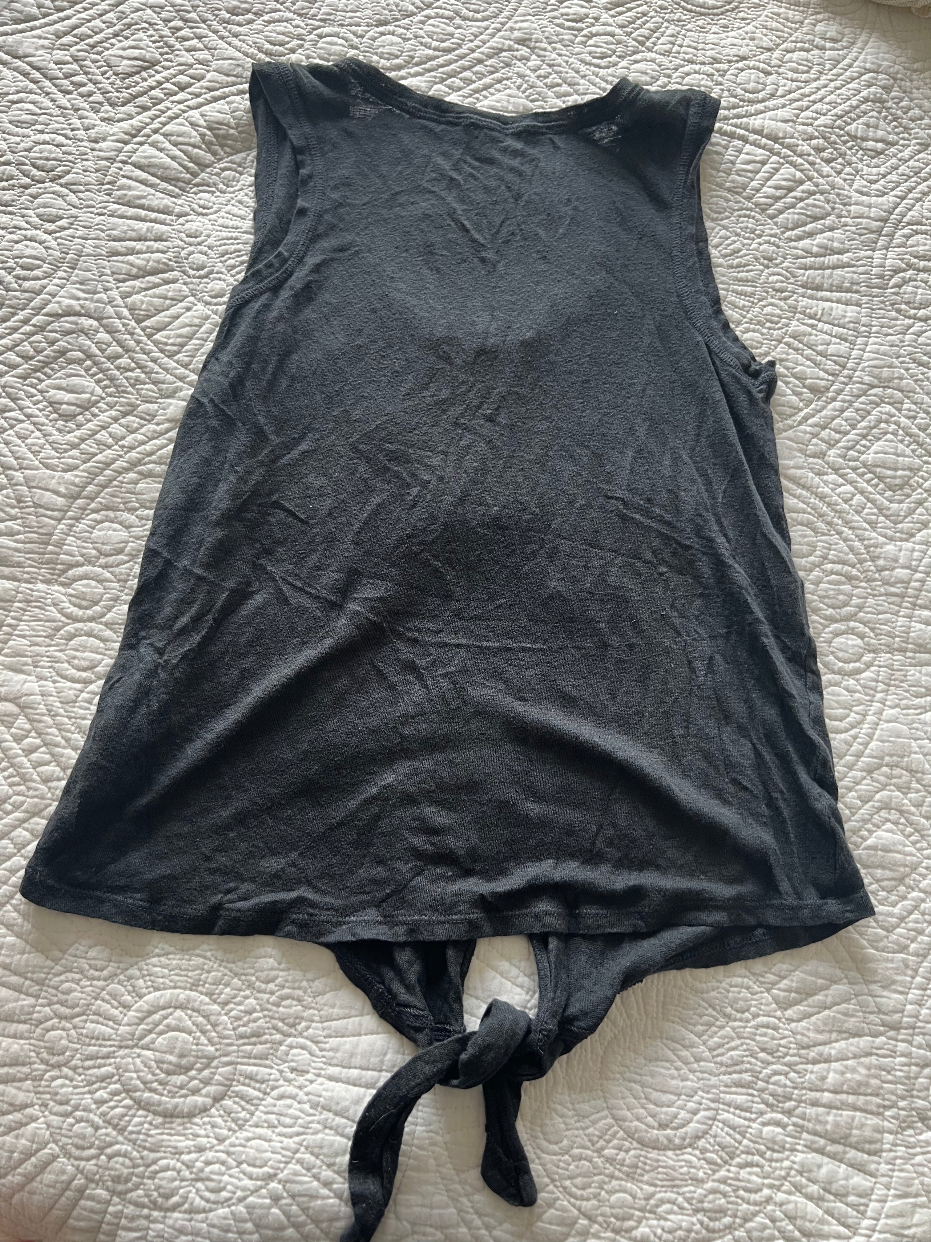 Grey vest top