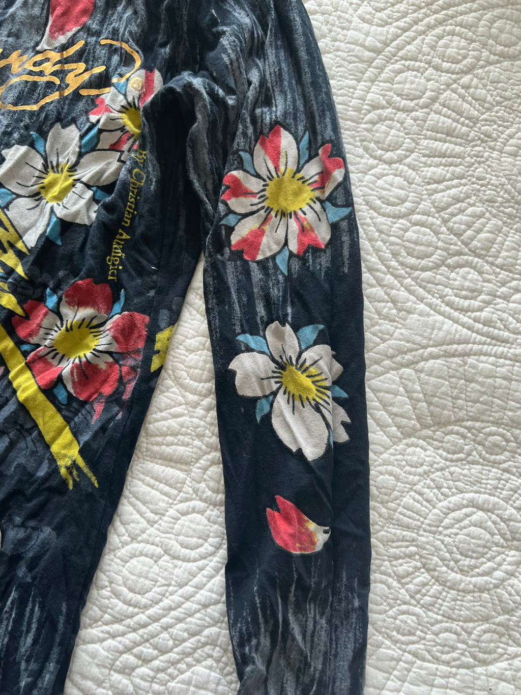 Ed Hardy long sleeve top/dress