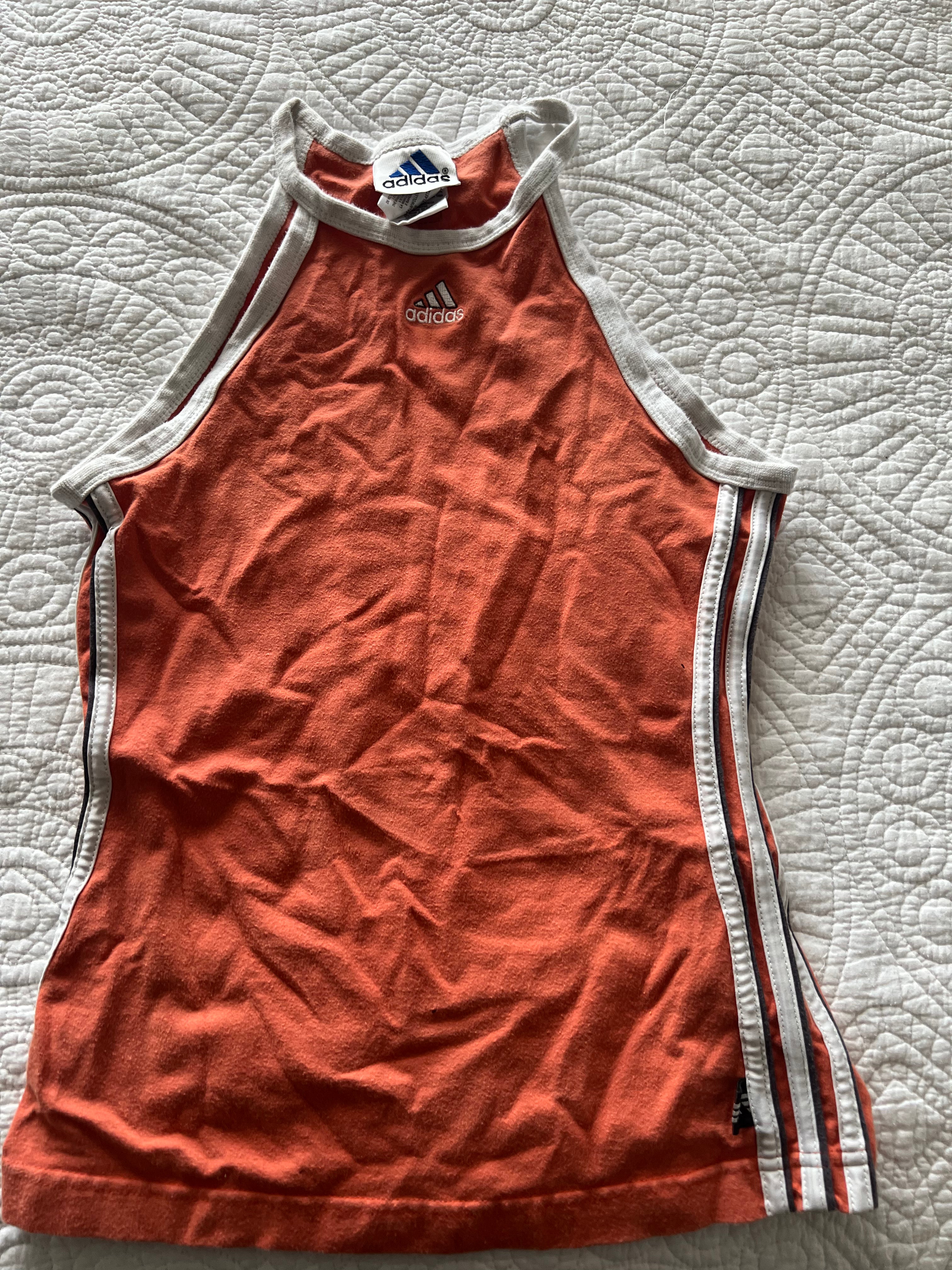 Adidas orange top