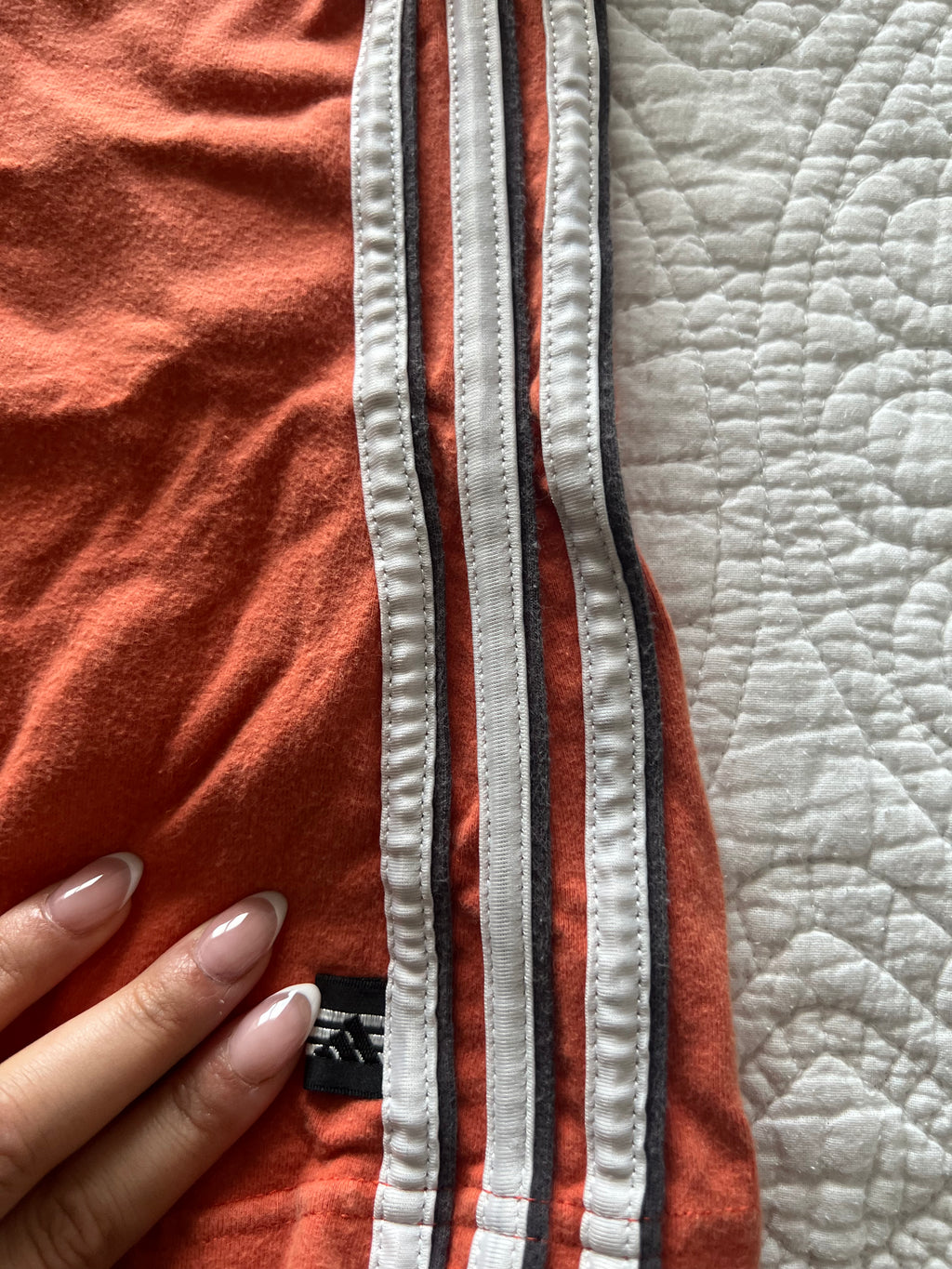 Adidas orange top