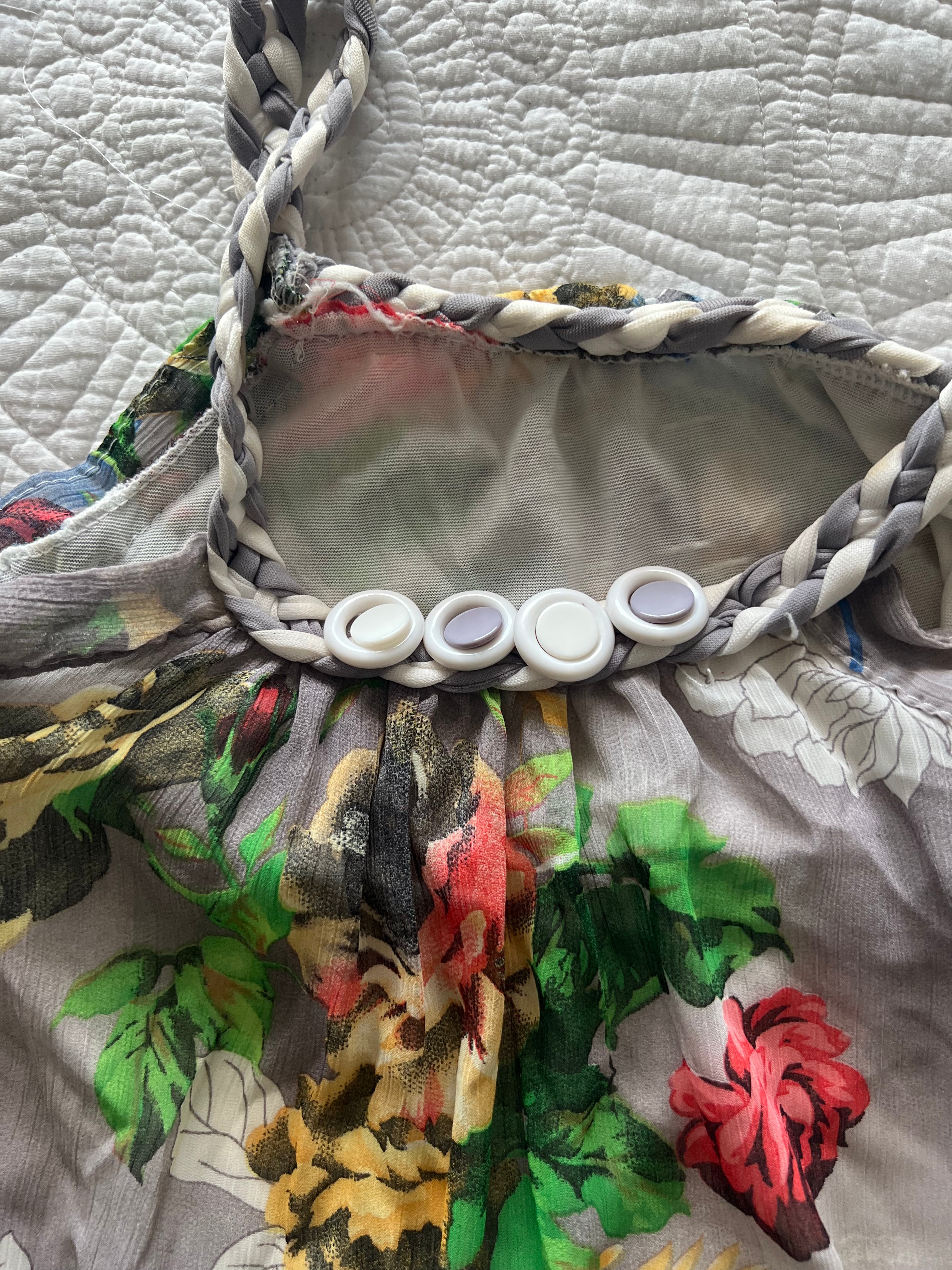Flower print top