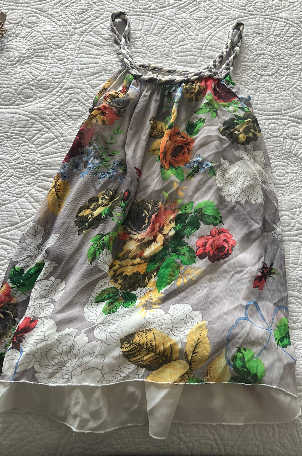 Flower print top